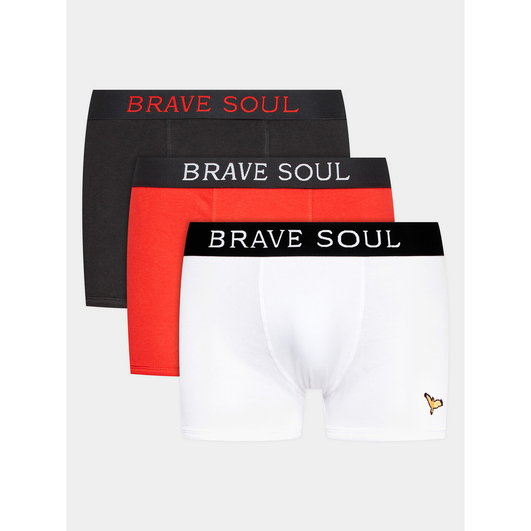 Brave Soul Set 3 perechi de boxeri MBX-18INCEB Negru - Pled.ro