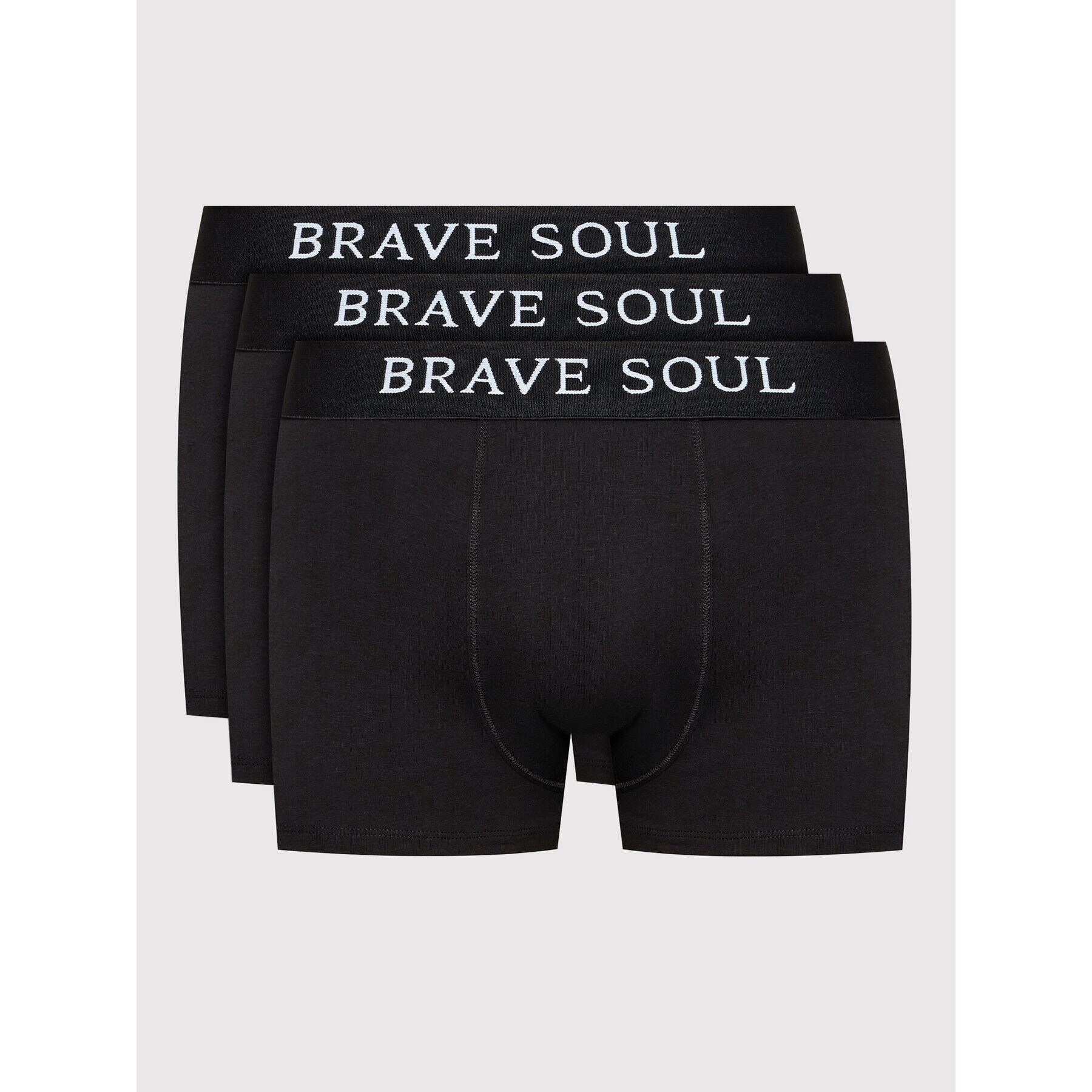 Brave Soul Set 3 perechi de boxeri MBX-451LUKED Negru - Pled.ro