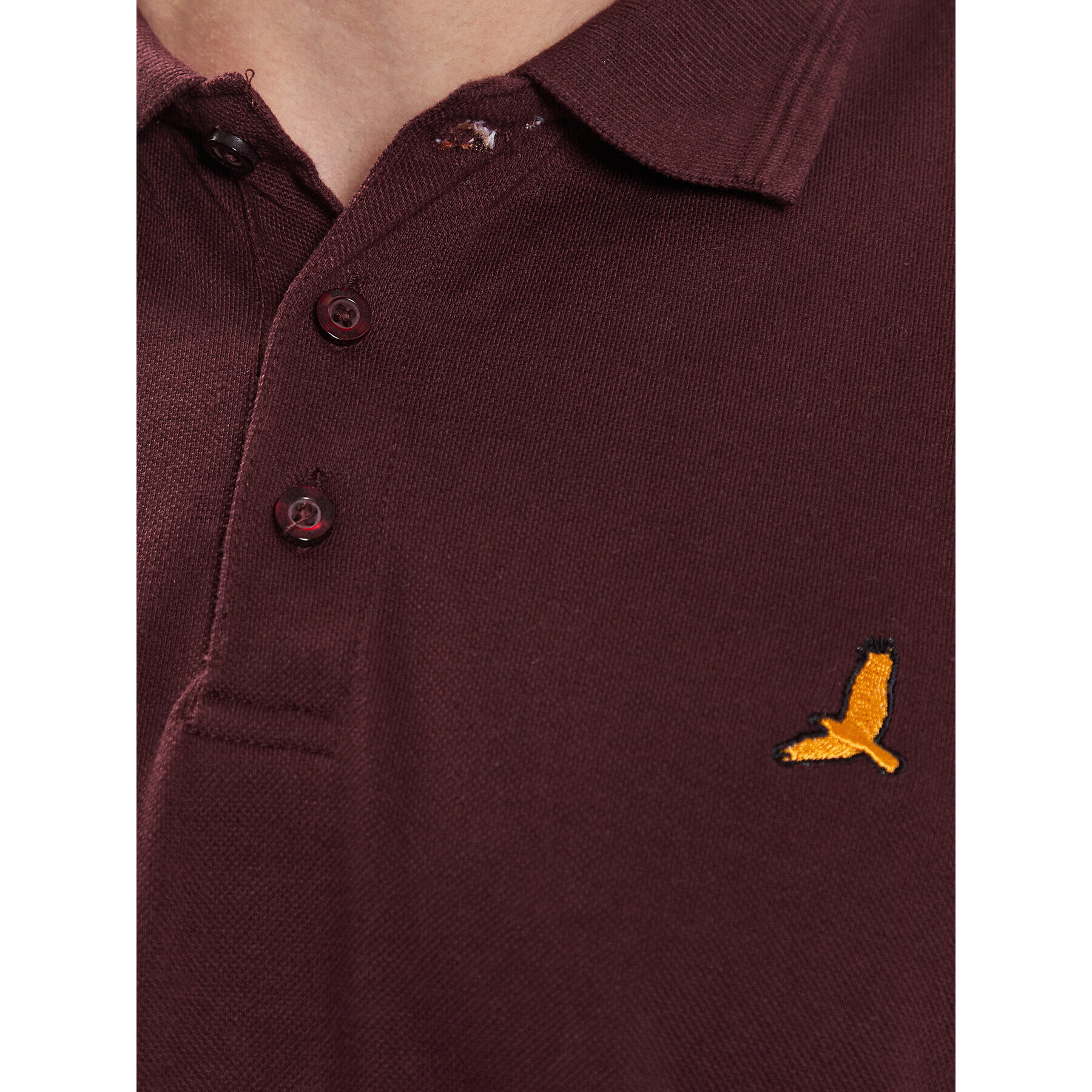 Brave Soul Tricou polo MPS-131KUROKI Vișiniu Regular Fit - Pled.ro