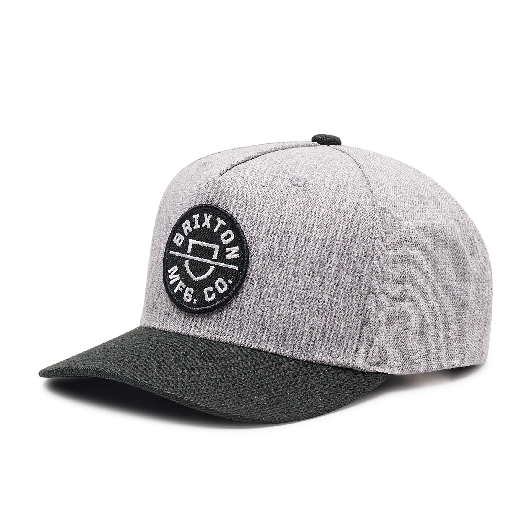 Brixton Șapcă Crest C NetPlus MP Snapback 11001 Gri - Pled.ro