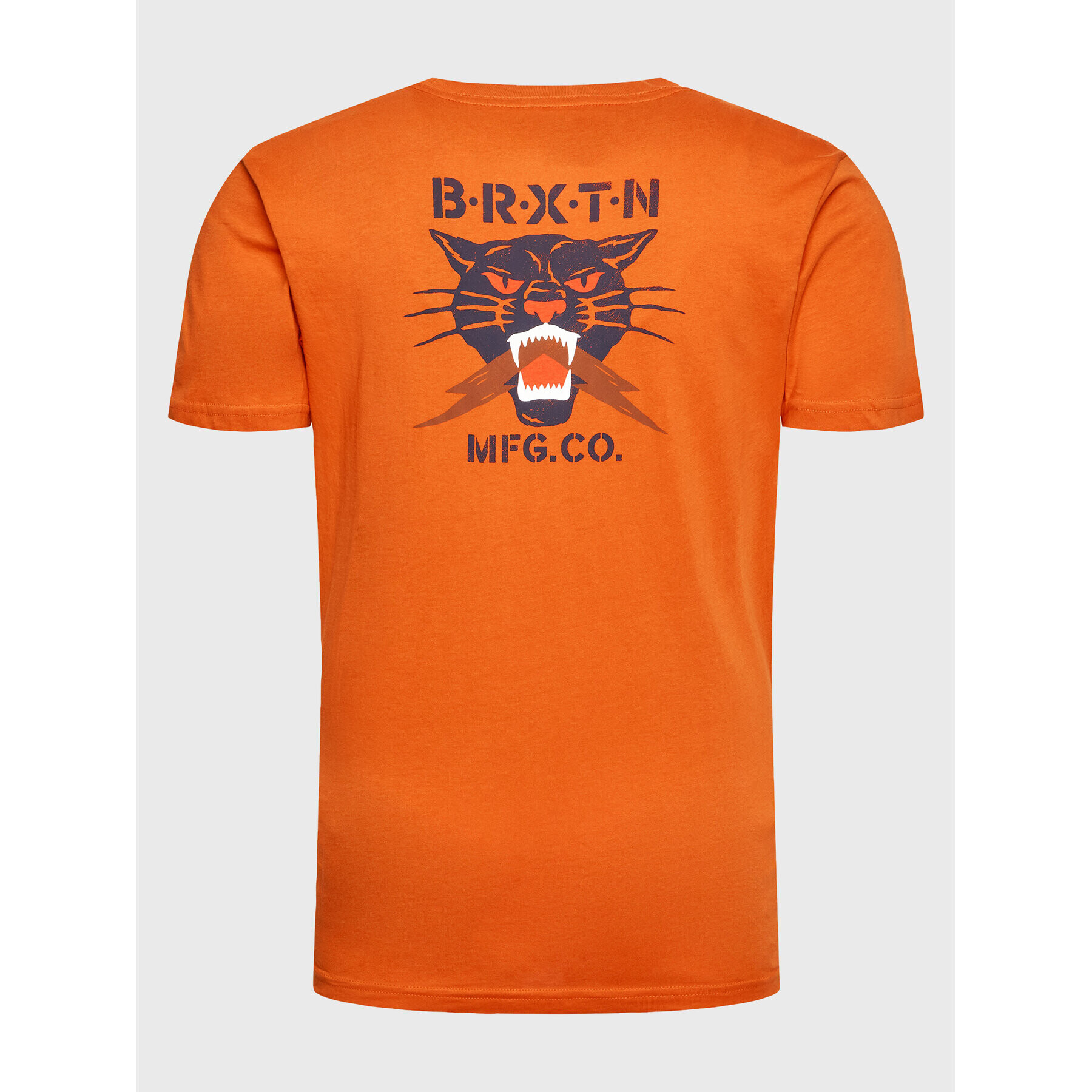 Brixton Tricou Sparks 16861 Portocaliu Regular Fit - Pled.ro