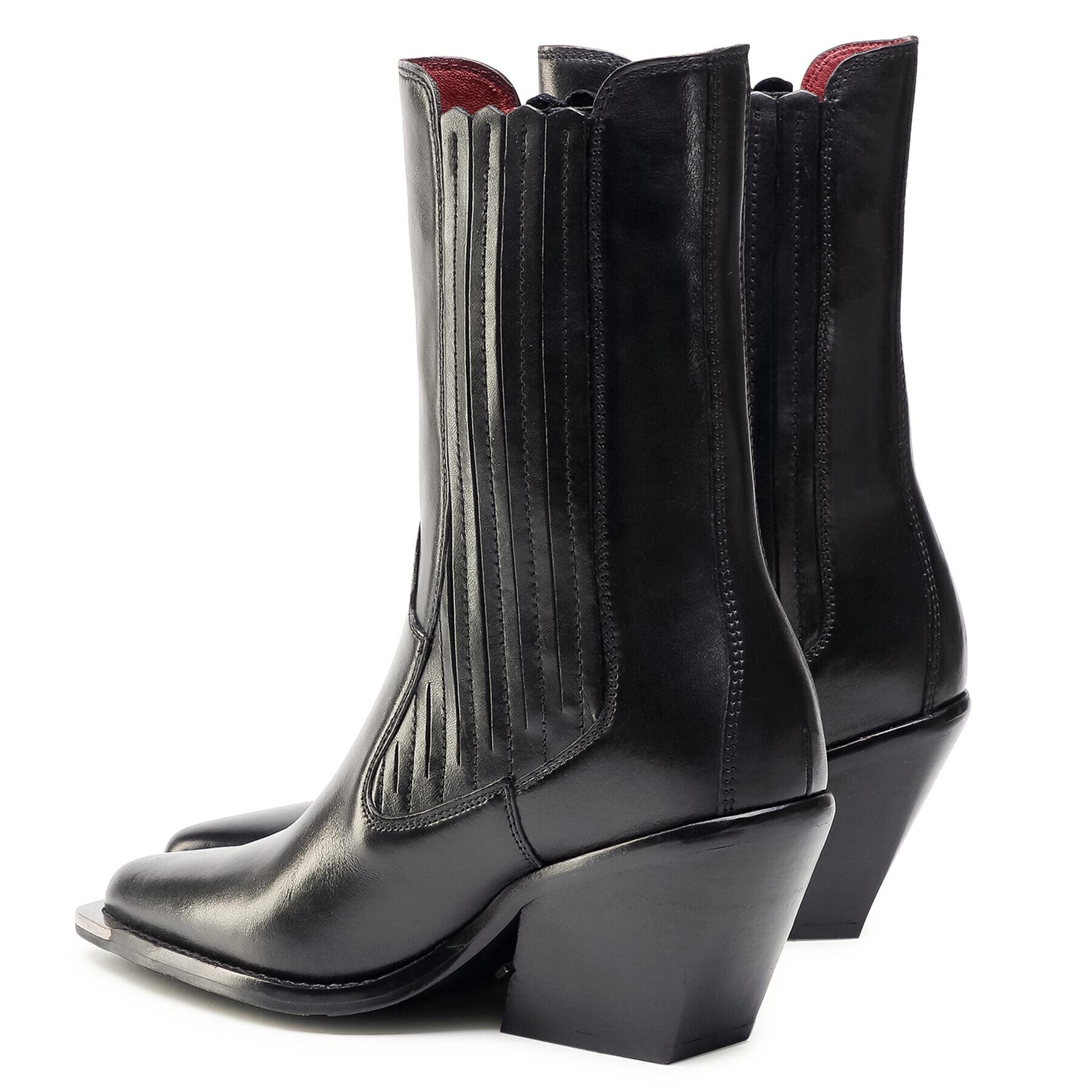 Bronx Botine 34159-A Negru - Pled.ro