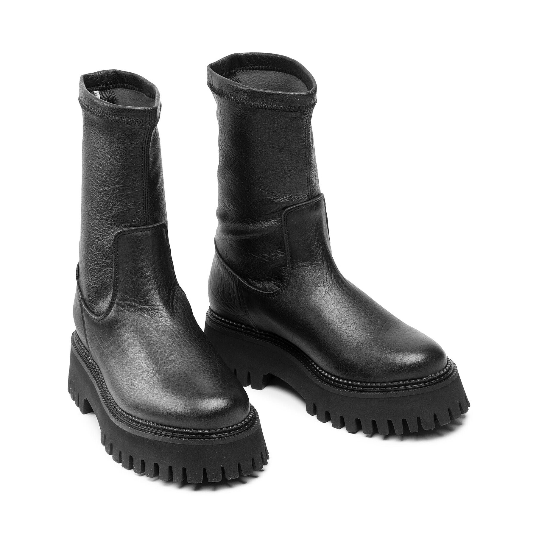 Bronx Botine 47358-G Negru - Pled.ro