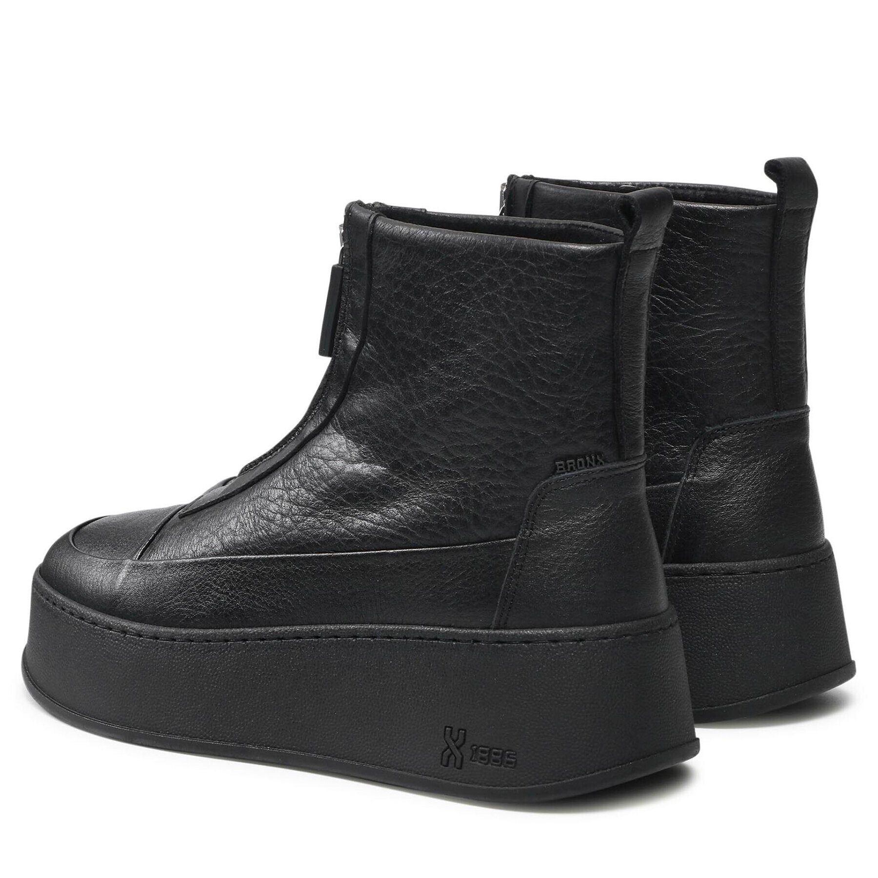 Bronx Botine 47370-AG Negru - Pled.ro