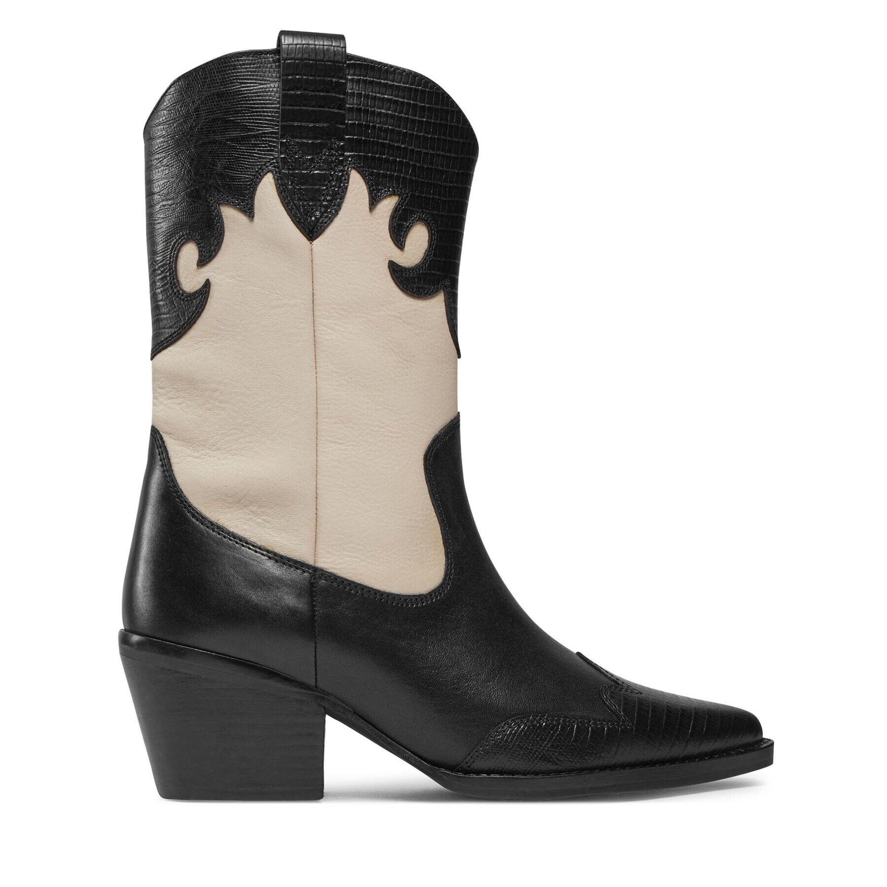 Bronx Botine Western 47501-LG Negru - Pled.ro