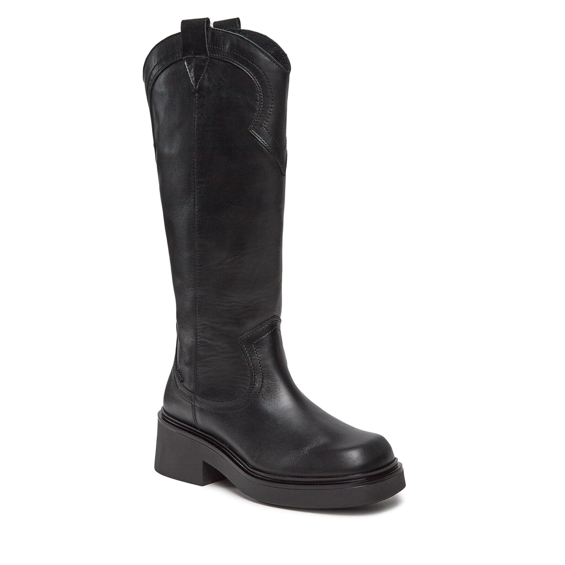 Bronx Cizme Western 14298-A Negru - Pled.ro