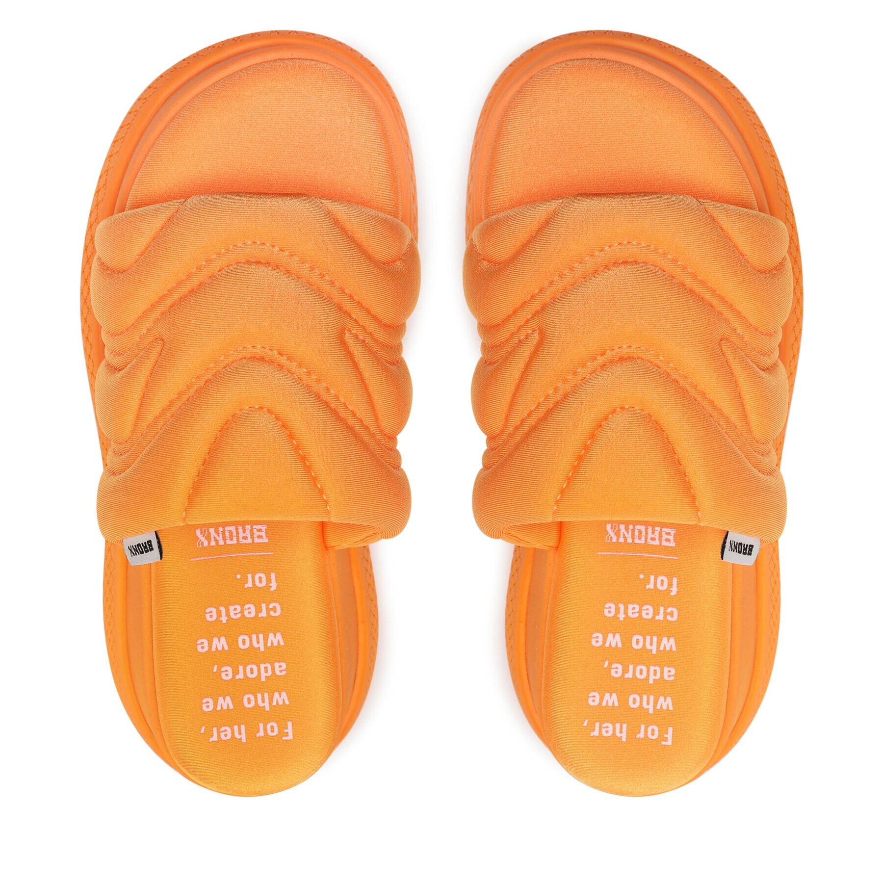 Bronx Flip flop Bru-Te 84953-L Portocaliu - Pled.ro