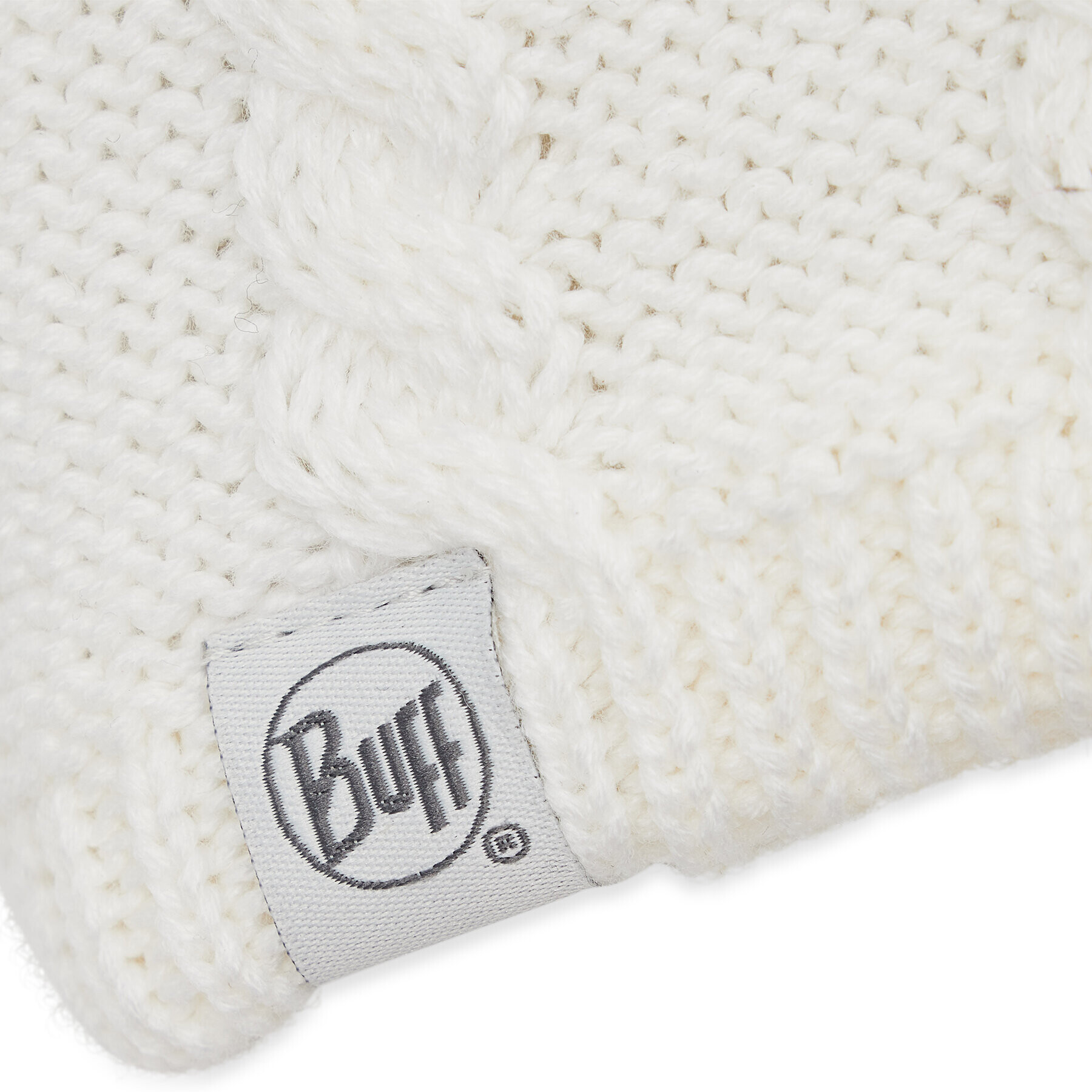 Buff Căciulă Knitted & Fleece Hat Nina 123544.000.10.00 Alb - Pled.ro