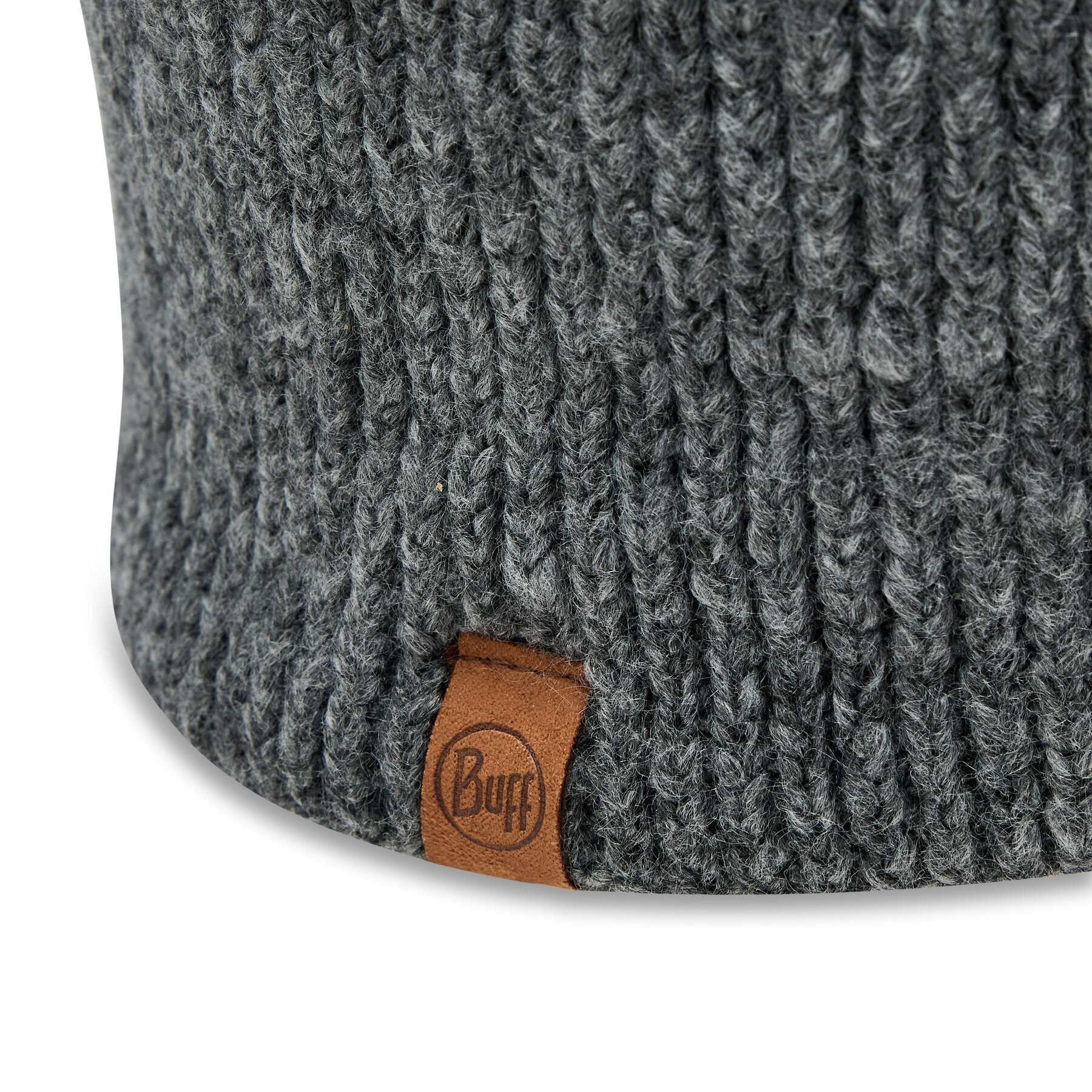 Buff Fular tip guler Knitted & Fleece 132325.901.10.00 Gri - Pled.ro