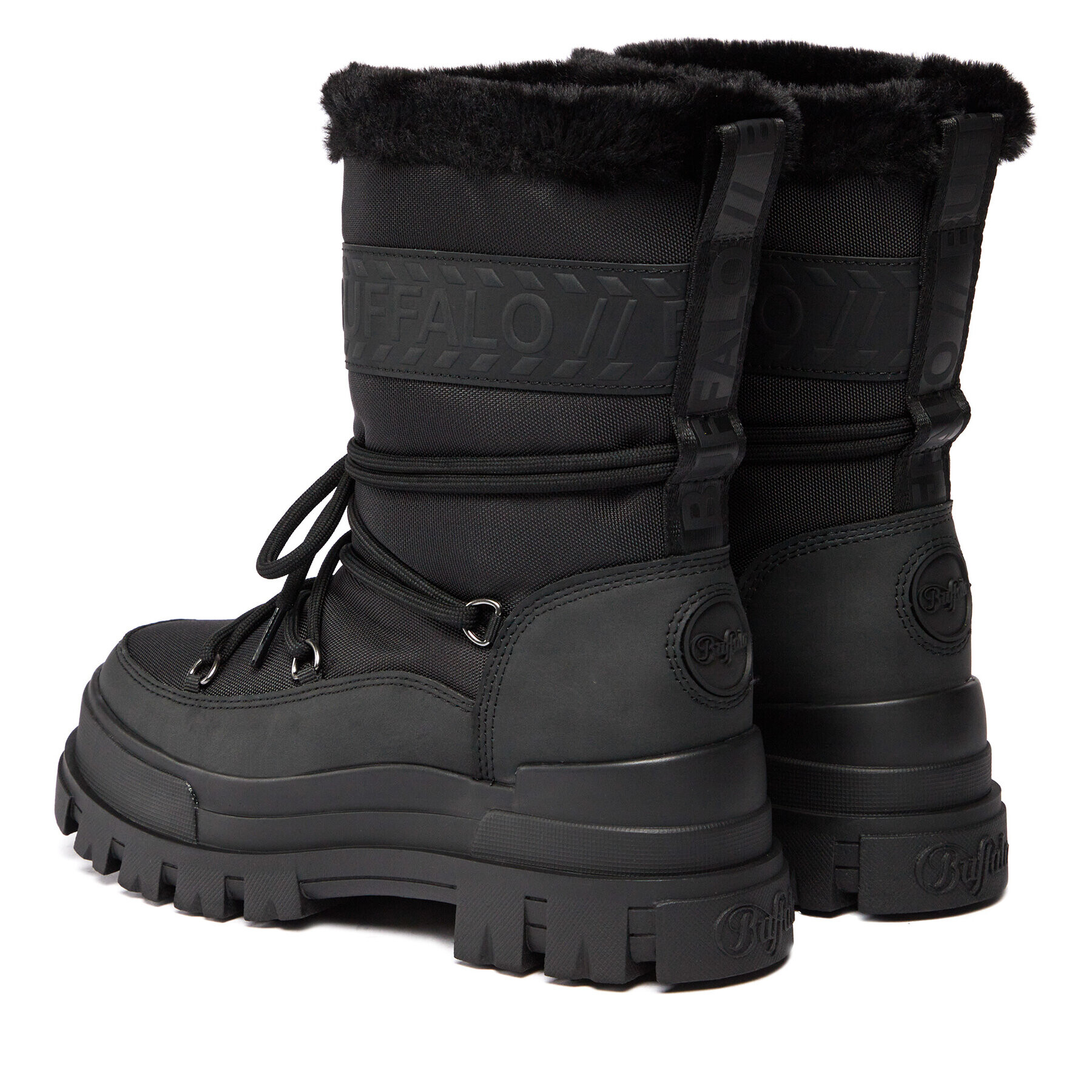 Buffalo Botine Aspha Blizzard 2 1622333 Negru - Pled.ro