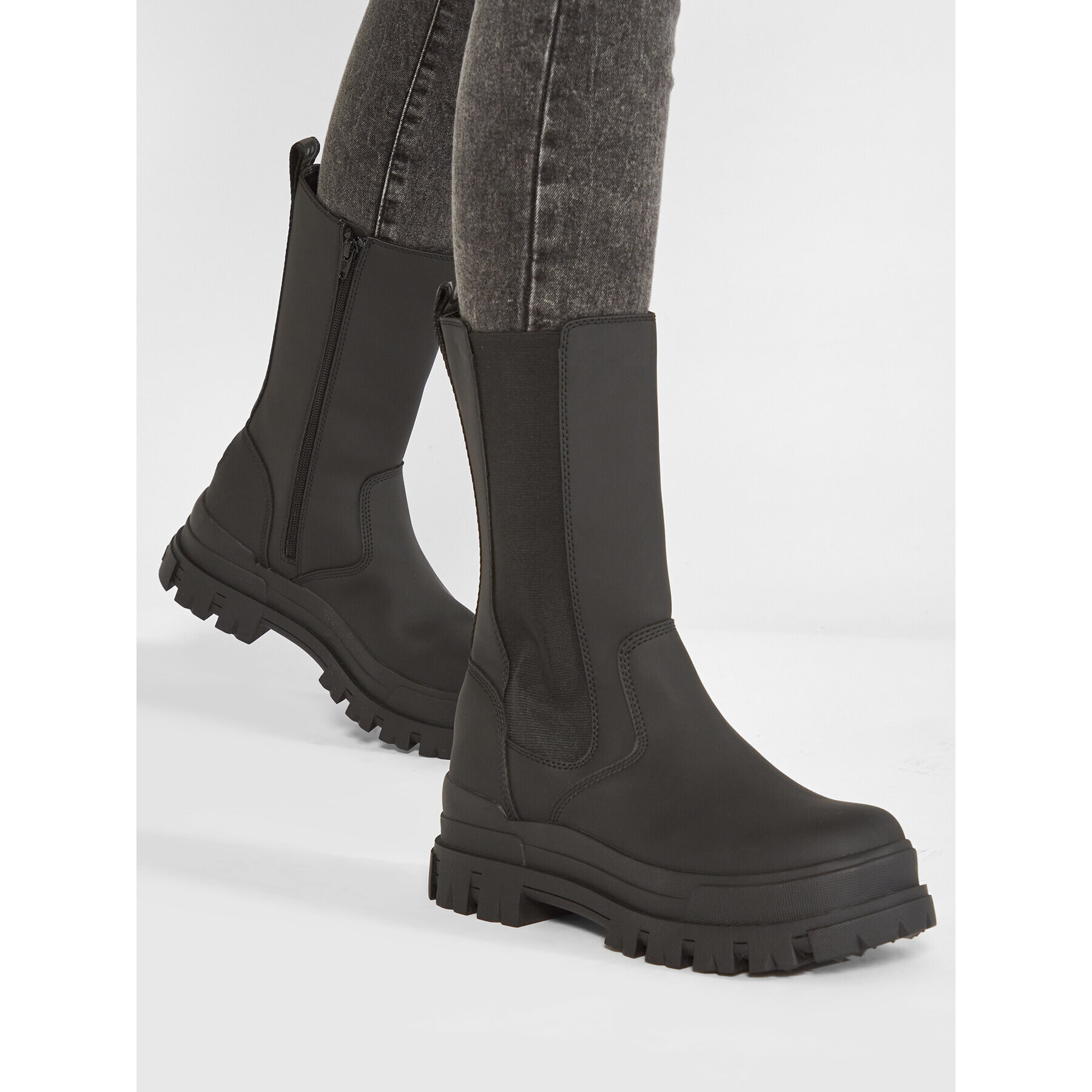 Buffalo Botine Aspha Clf Rain Chels BN16221671 Negru - Pled.ro