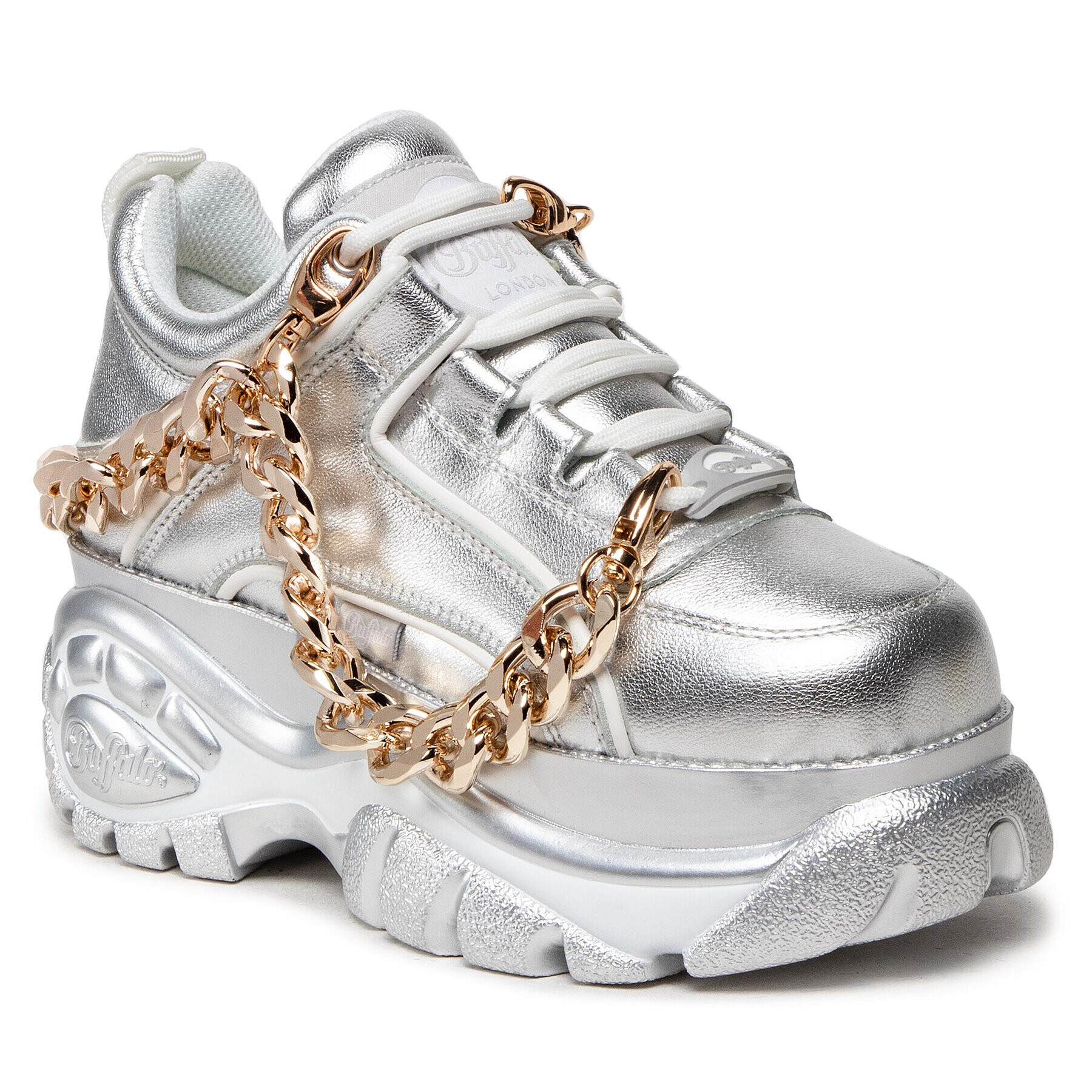 Buffalo London Sneakers Chain BN15332891 Argintiu - Pled.ro