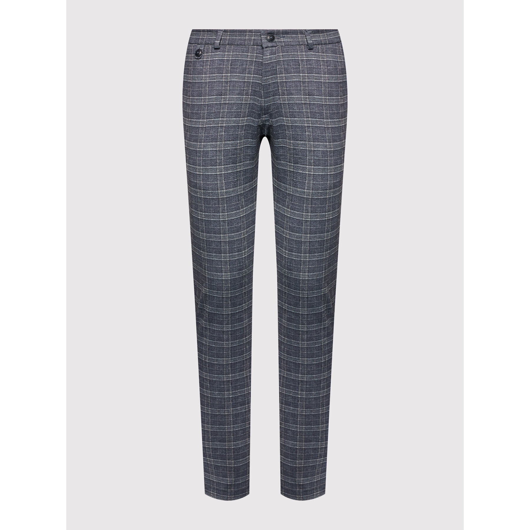 Bugatti Pantaloni din material 4096 16851 Bleumarin Regular Fit - Pled.ro