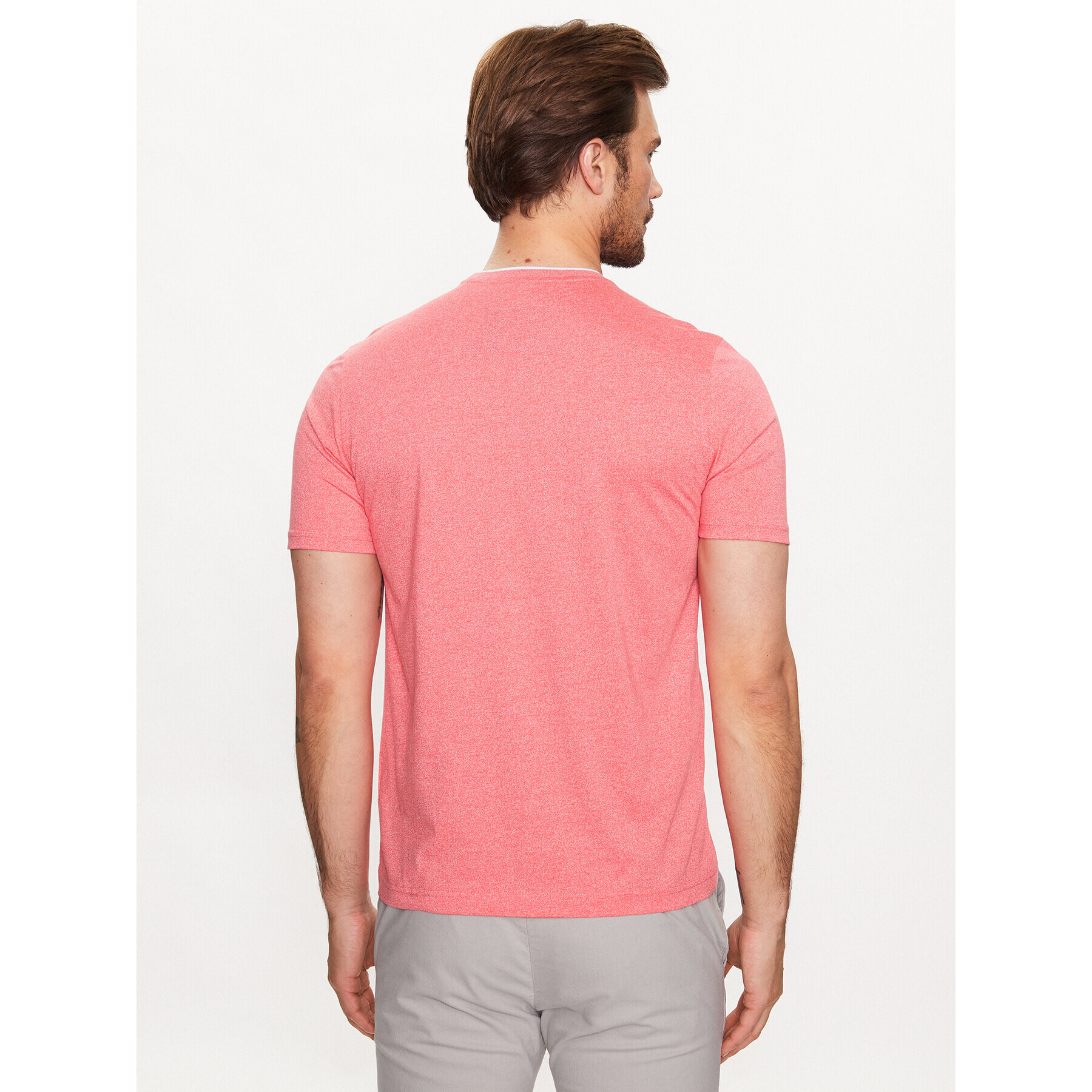 Bugatti Tricou 8350 35042 Coral Regular Fit - Pled.ro