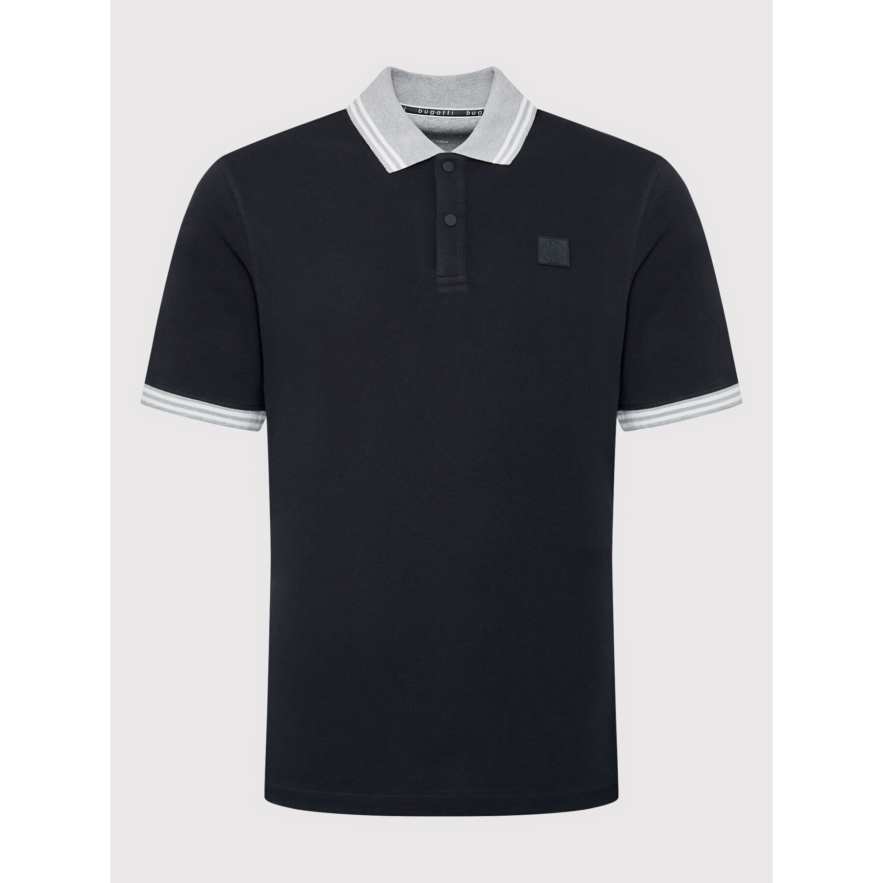 Bugatti Tricou polo 8150 15005 Bleumarin Regular Fit - Pled.ro