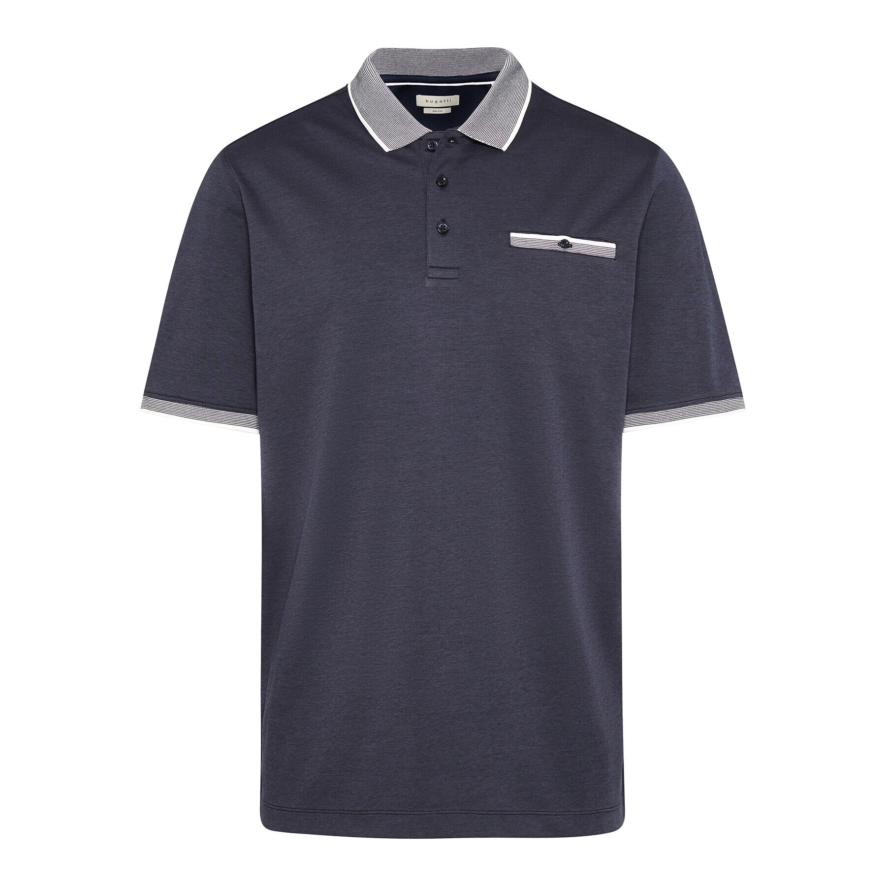 Bugatti Tricou polo 8151 35091 Bleumarin Regular Fit - Pled.ro