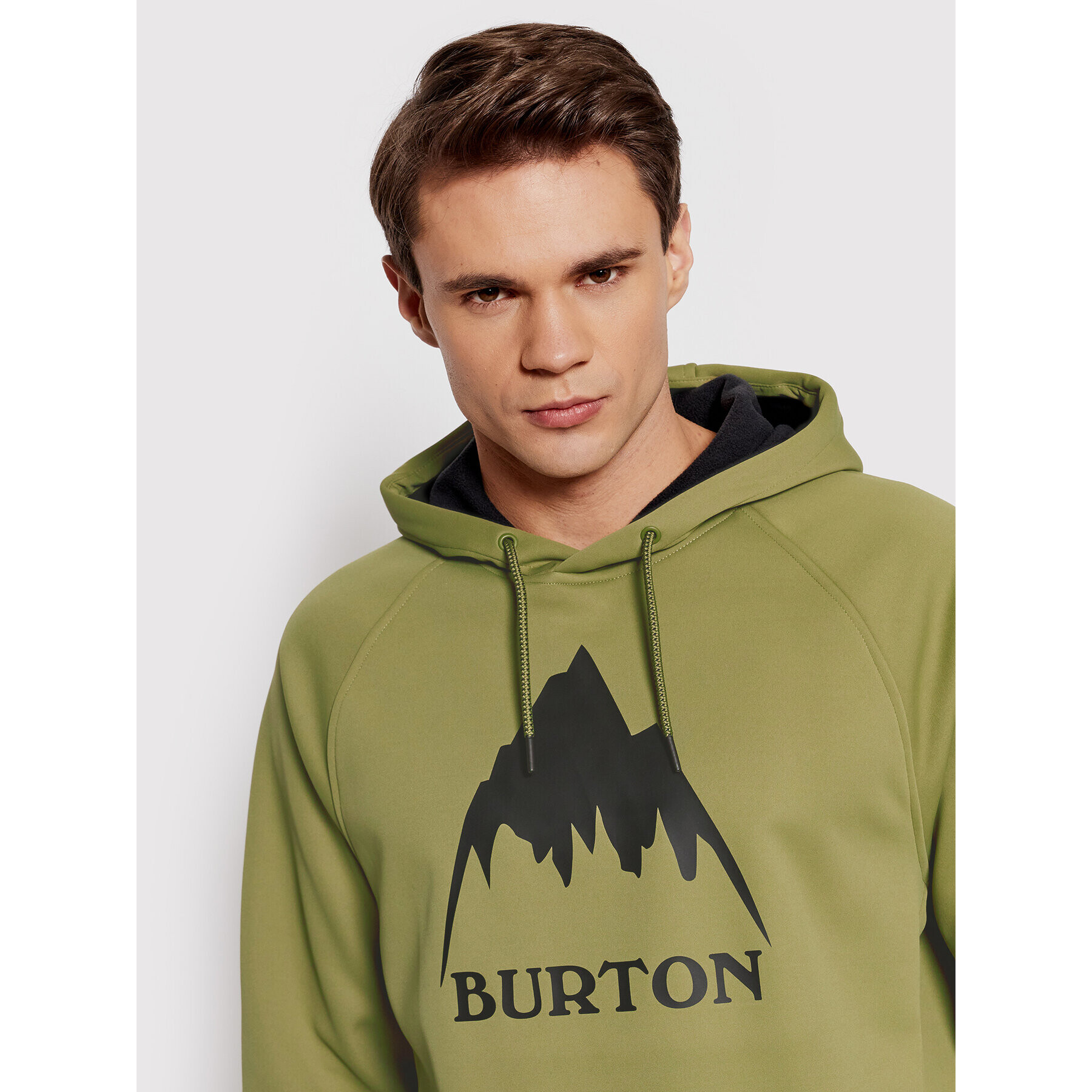 Burton Bluză tehnică Crown 22024100300 Verde Regular Fit - Pled.ro