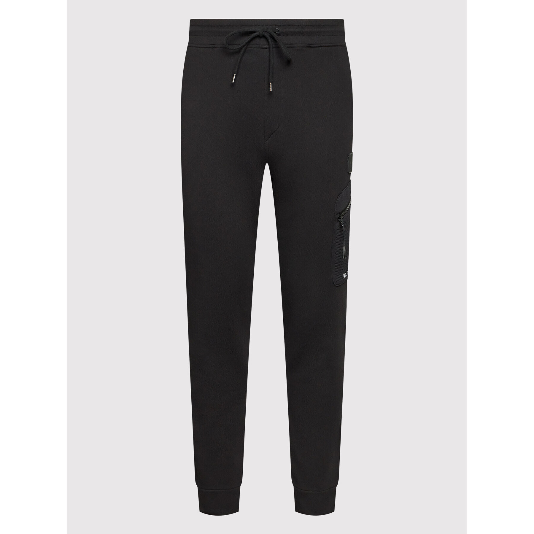 C.P. Company Pantaloni trening Diagonal Raised 12CMSP071A 005086W Negru Regular Fit - Pled.ro