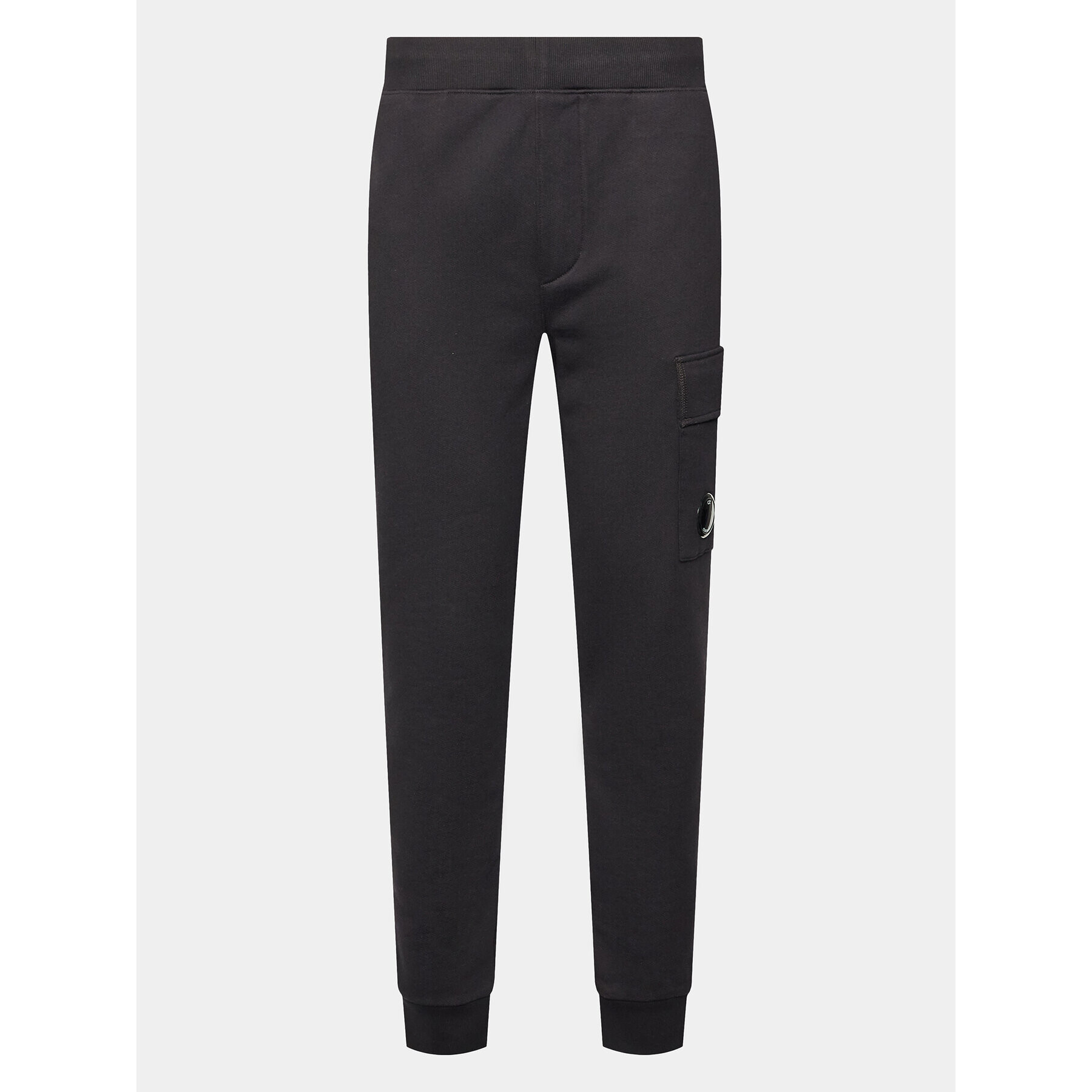 C.P. Company Pantaloni trening Diagonal Raised 14CMSP017A 005086W Negru Regular Fit - Pled.ro