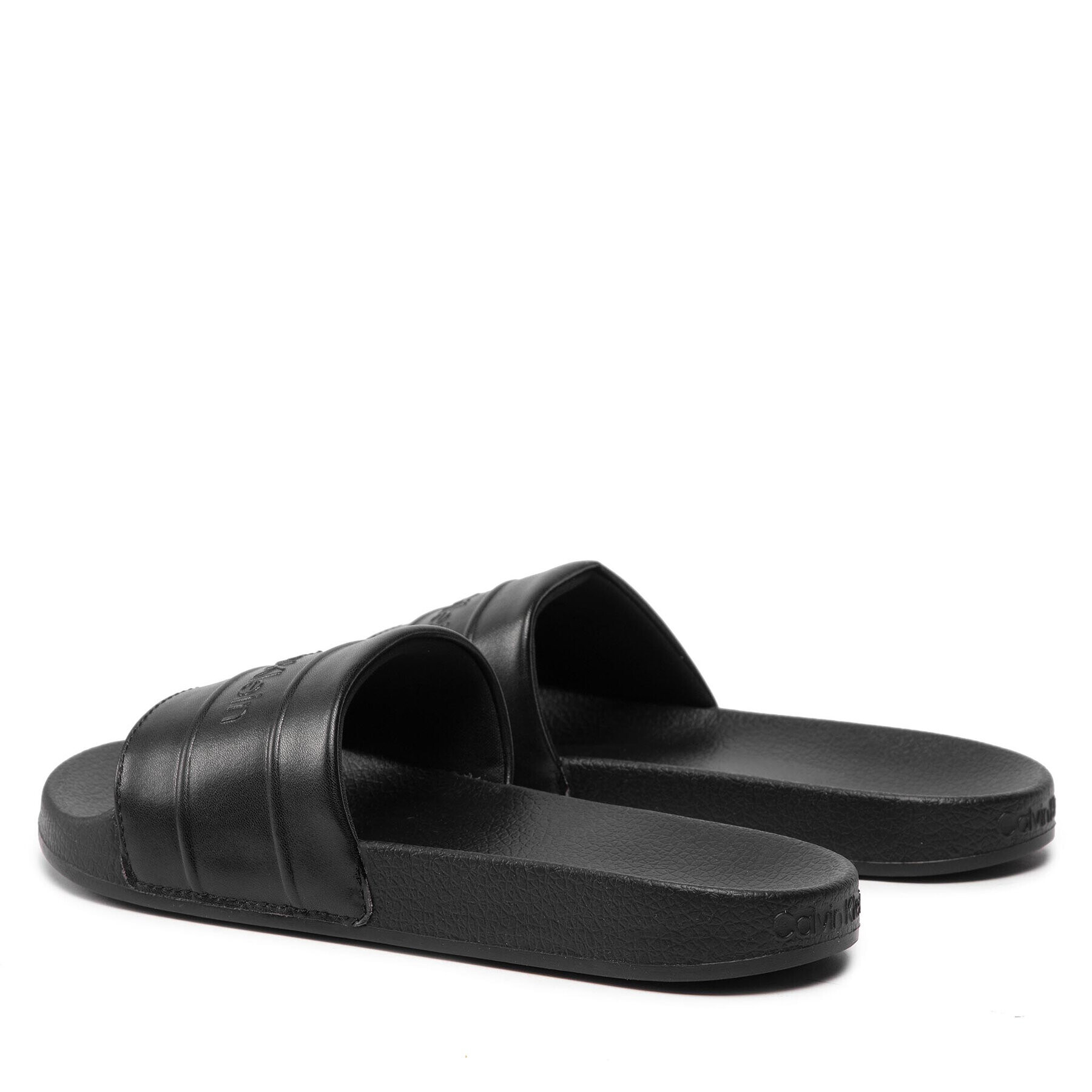 Calvin Klein Șlapi Pool Slide - Hf HW0HW01184 Negru - Pled.ro