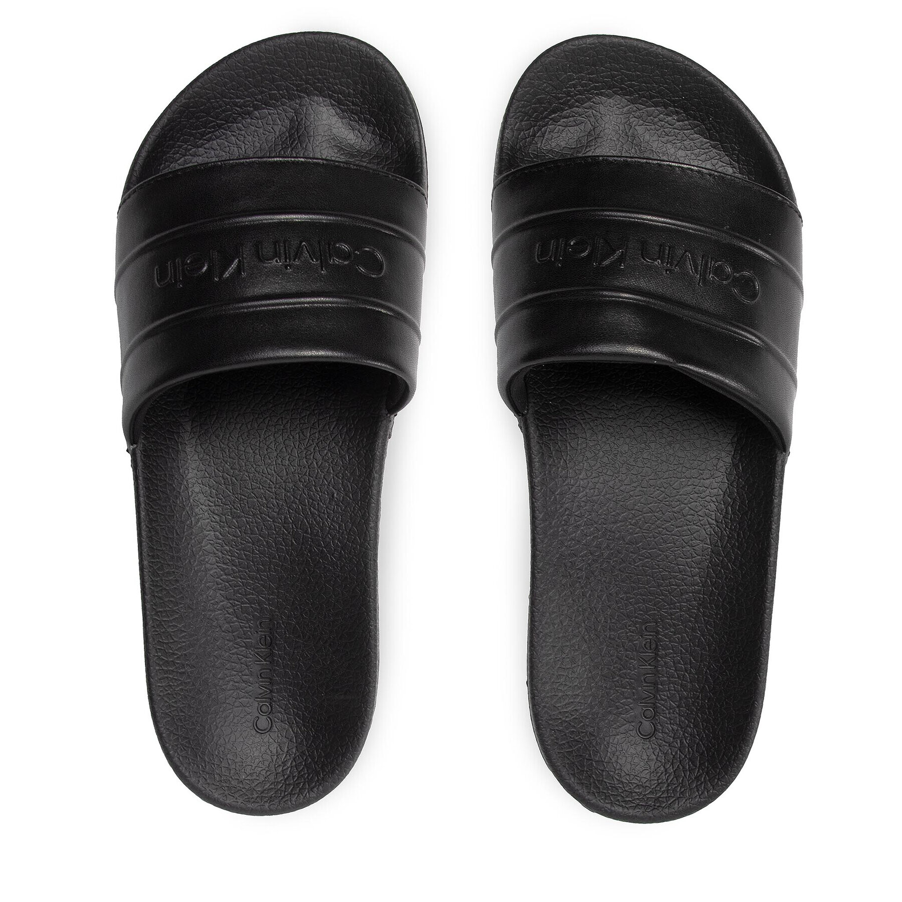 Calvin Klein Șlapi Pool Slide - Hf HW0HW01184 Negru - Pled.ro