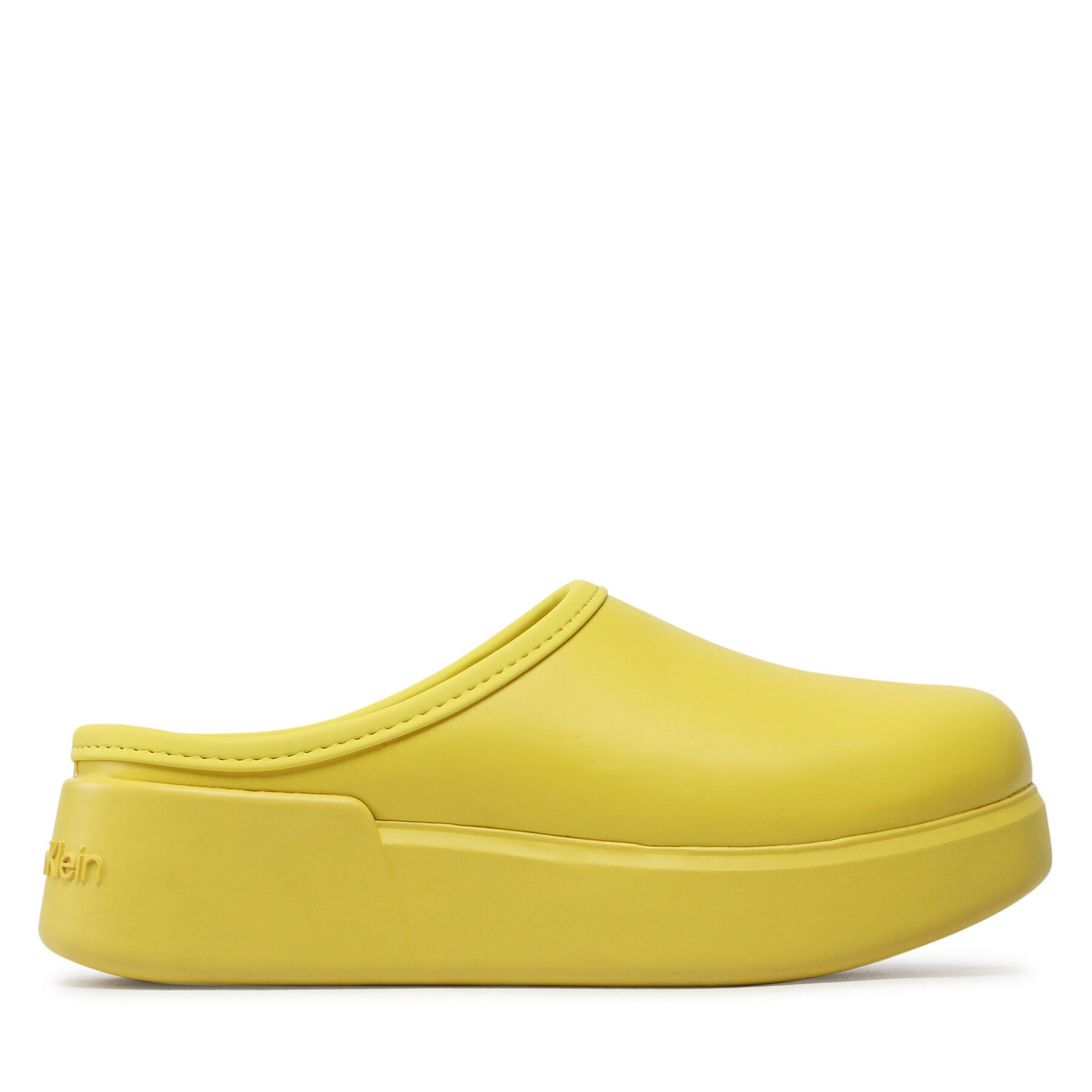 Calvin Klein Șlapi Rain Clog HW0HW01266 Galben - Pled.ro