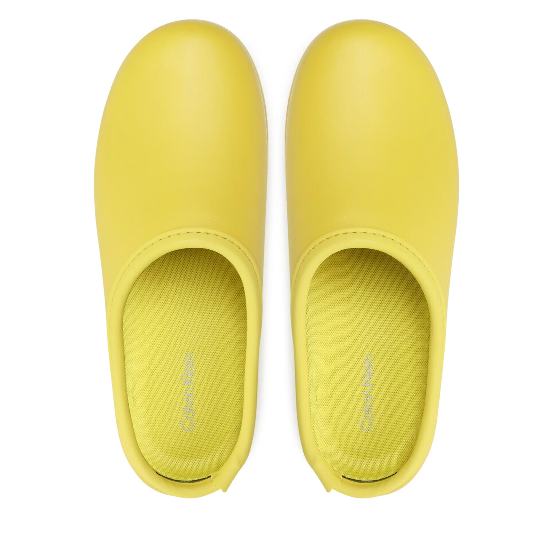 Calvin Klein Șlapi Rain Clog HW0HW01266 Galben - Pled.ro