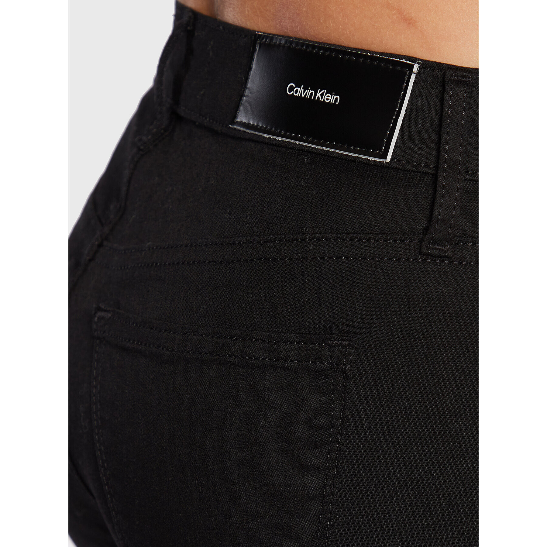 Calvin Klein Blugi K20K204438 Negru Slim Fit - Pled.ro