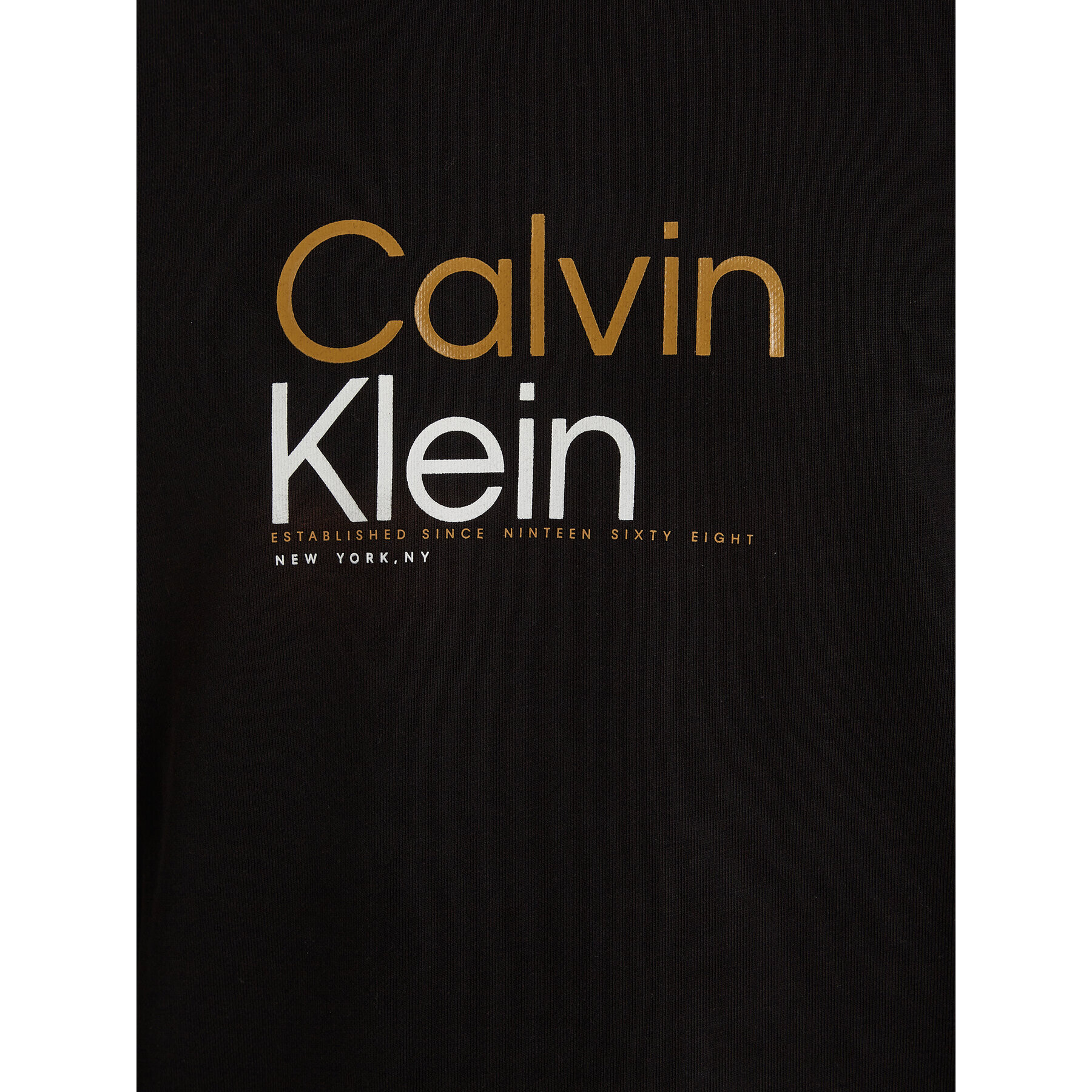 Calvin Klein Bluză K10K111826 Negru Regular Fit - Pled.ro