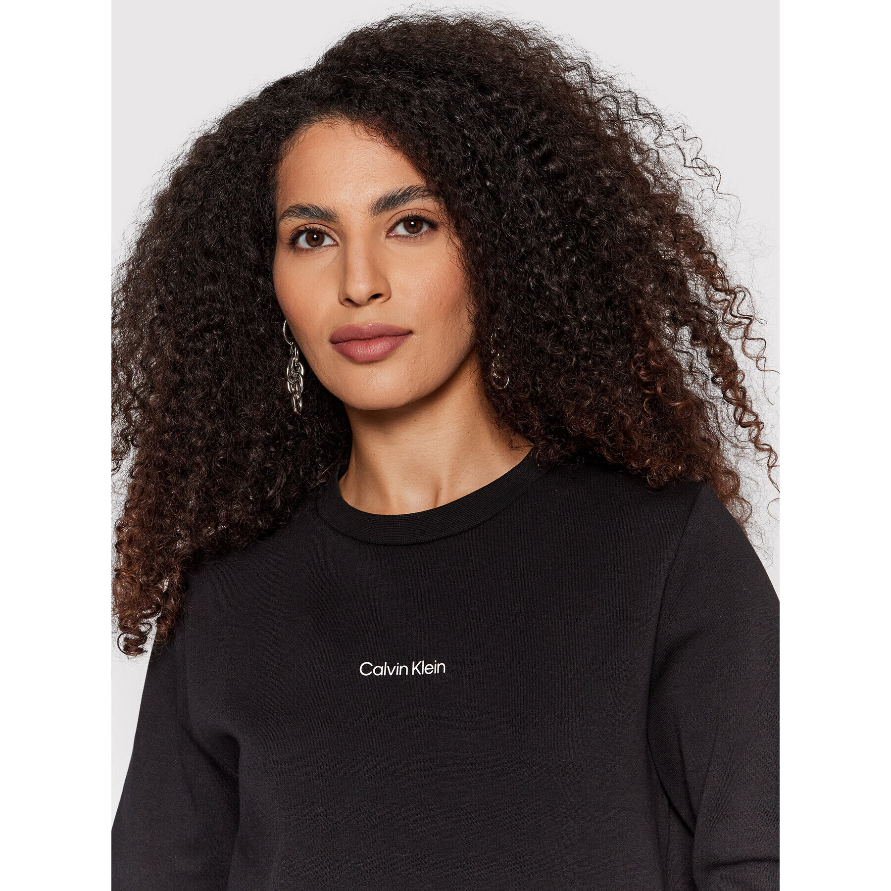 Calvin Klein Bluză K20K203861 Negru Regular Fit - Pled.ro