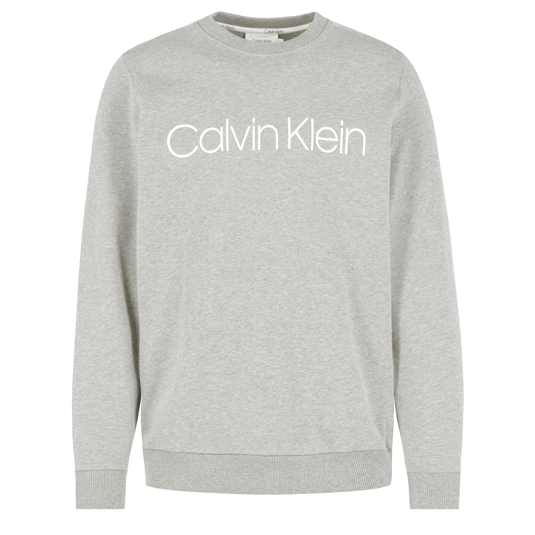 Calvin Klein Bluză Logo K10K104059 Gri Regular Fit - Pled.ro