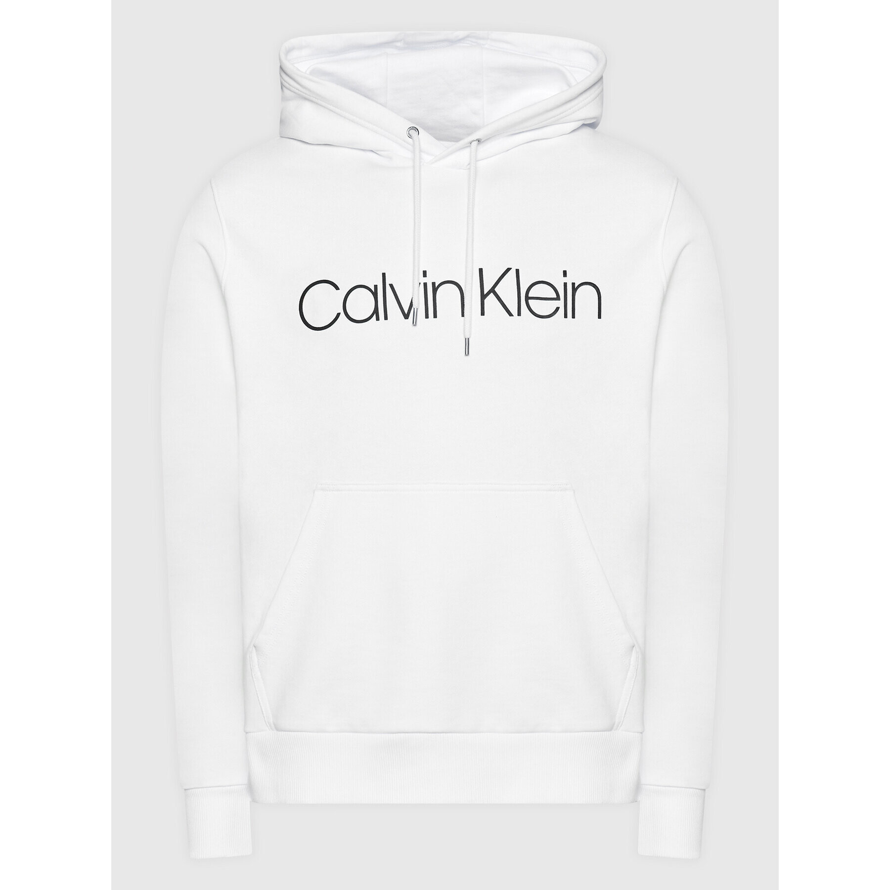 Calvin Klein Bluză Logo K10K104060 Alb Regular Fit - Pled.ro