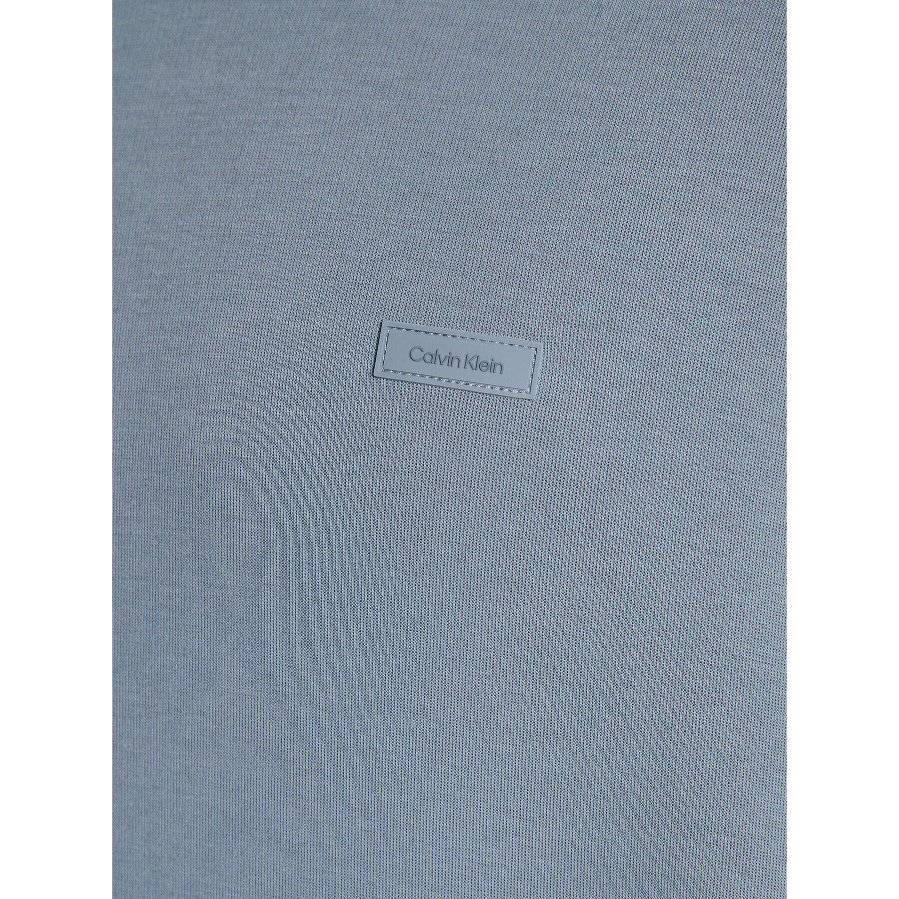 Calvin Klein Bluză Logo Tape K10K110753 Gri Regular Fit - Pled.ro