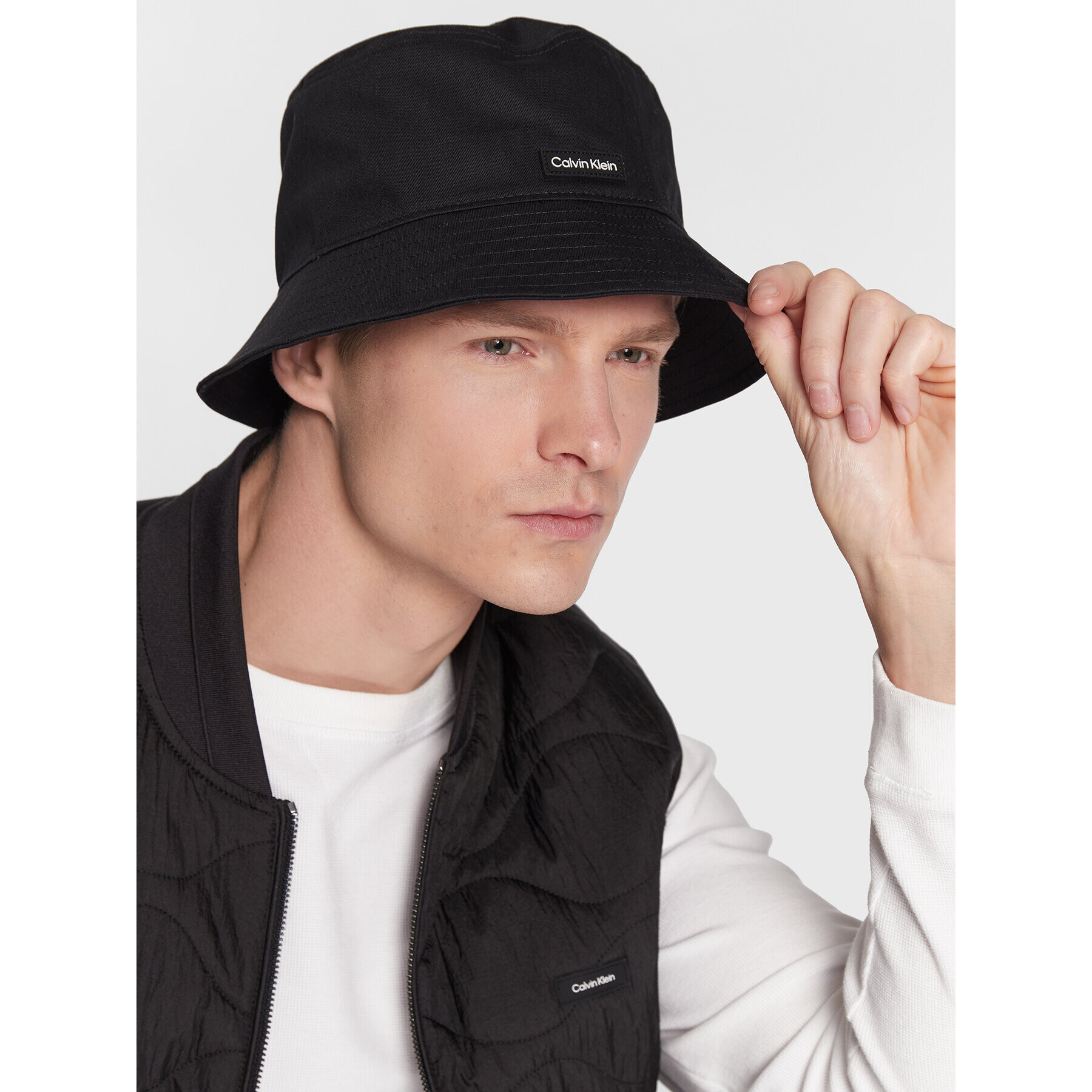 Calvin Klein Bucket Hat K50K510486 Negru - Pled.ro