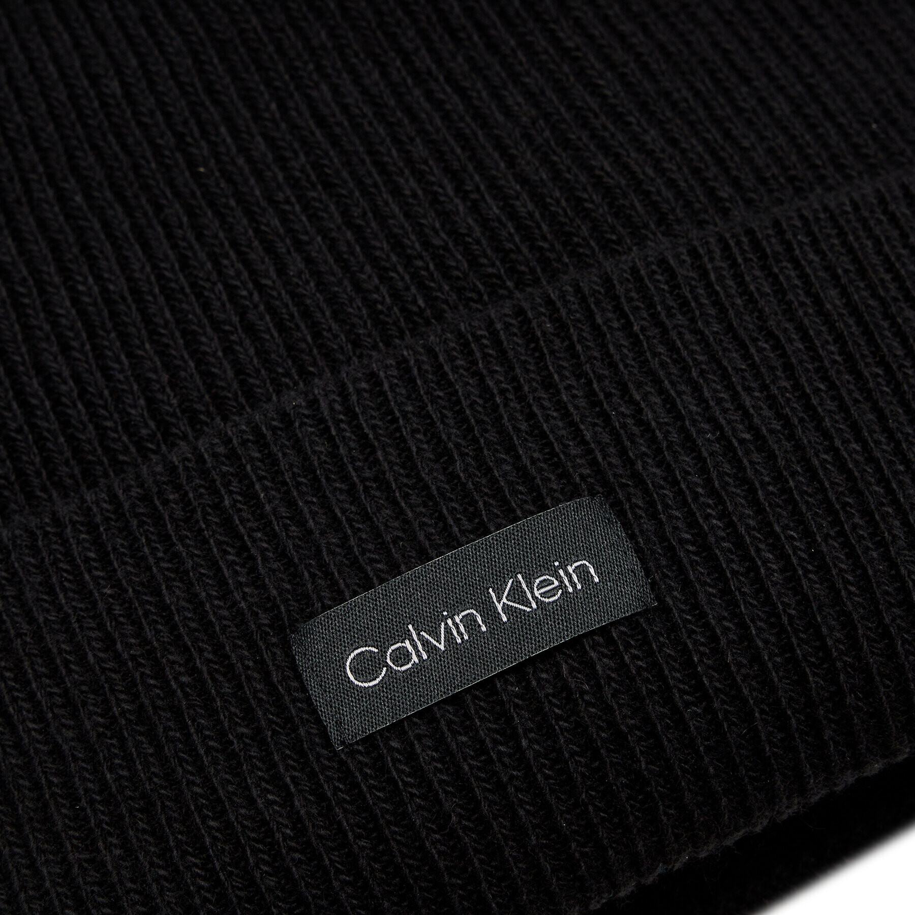 Calvin Klein Căciulă Essential Knit Beanie K60K608519 Negru - Pled.ro