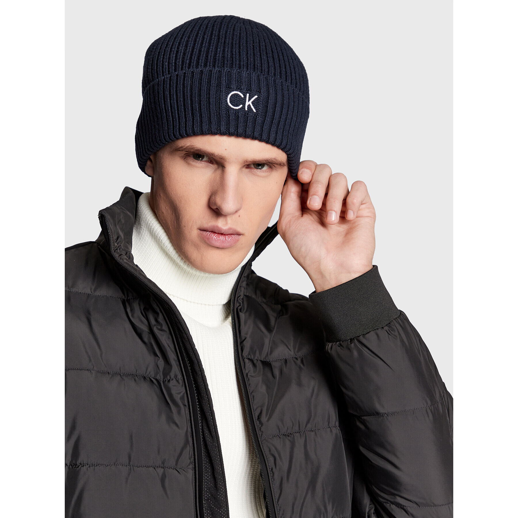 Calvin Klein Căciulă K50K509680 Bleumarin - Pled.ro