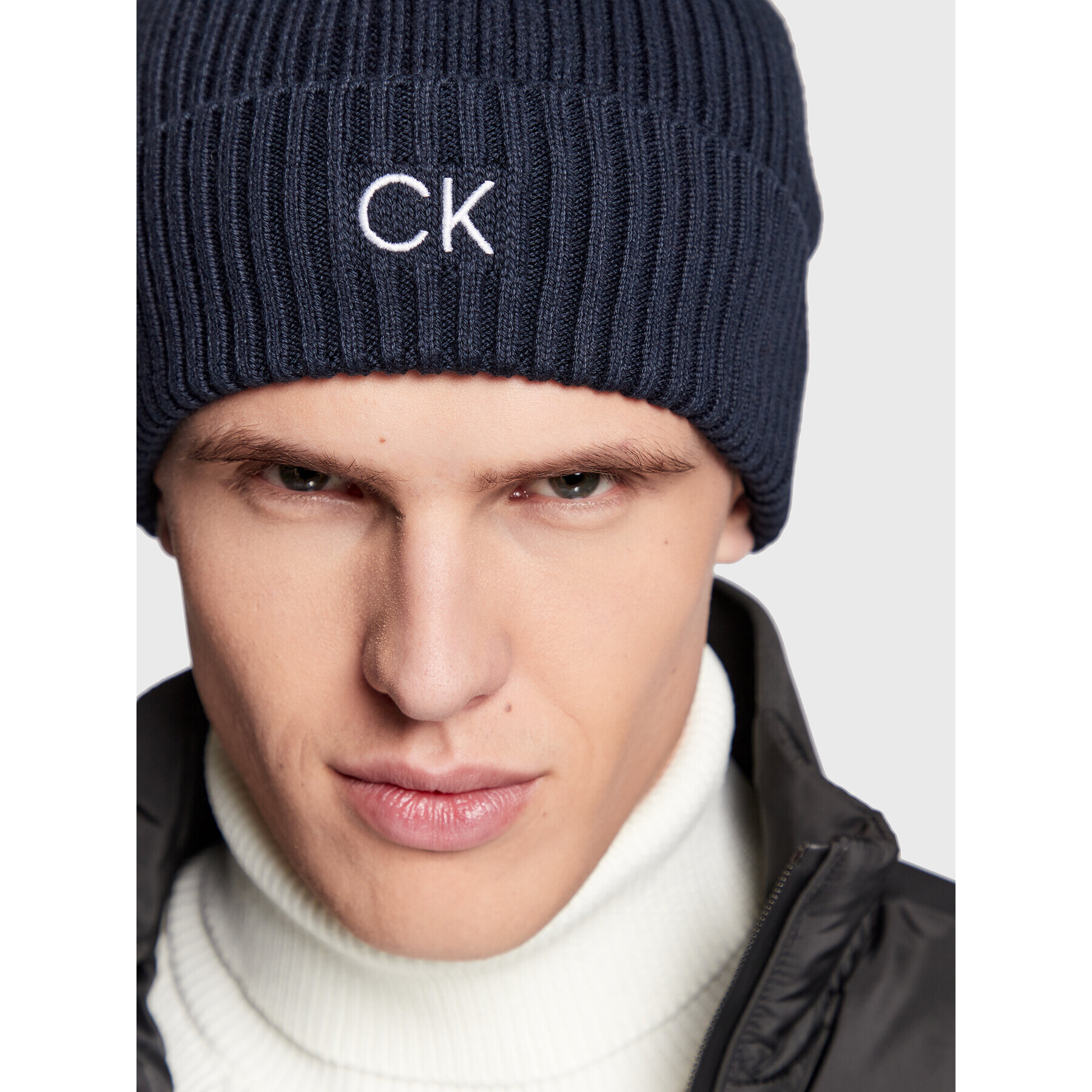 Calvin Klein Căciulă K50K509680 Bleumarin - Pled.ro