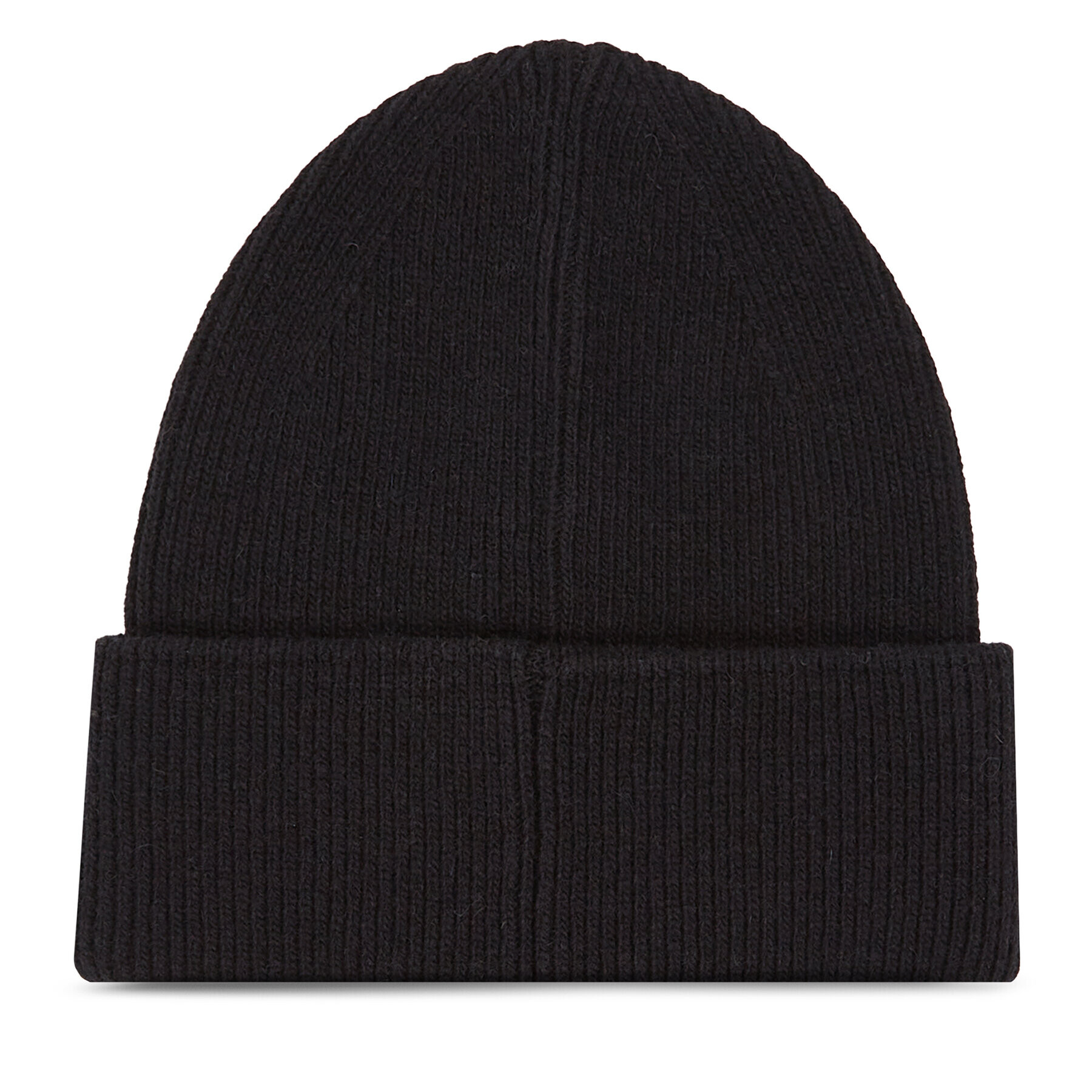 Calvin Klein Căciulă Leather Patch Docker Beanie K50K510978 Negru - Pled.ro