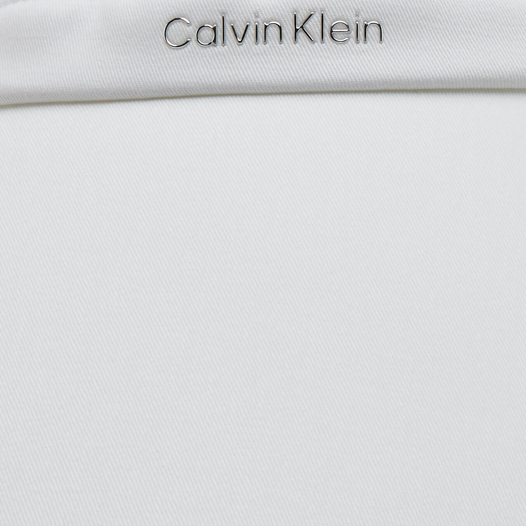 Calvin Klein Cozoroc Logo Visor K60K610670 Alb - Pled.ro