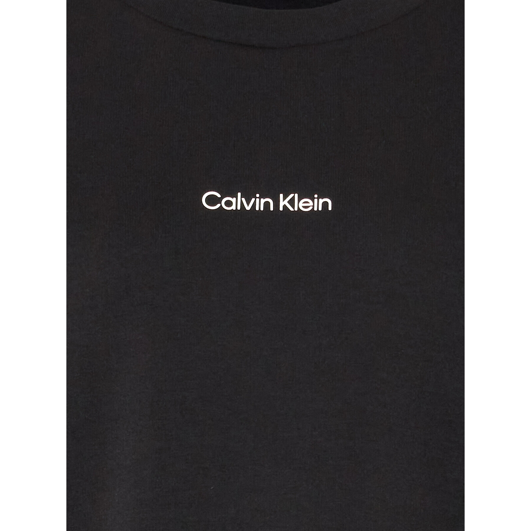 Calvin Klein Curve Bluză Inclu Micro Logo K20K205472 Negru Regular Fit - Pled.ro