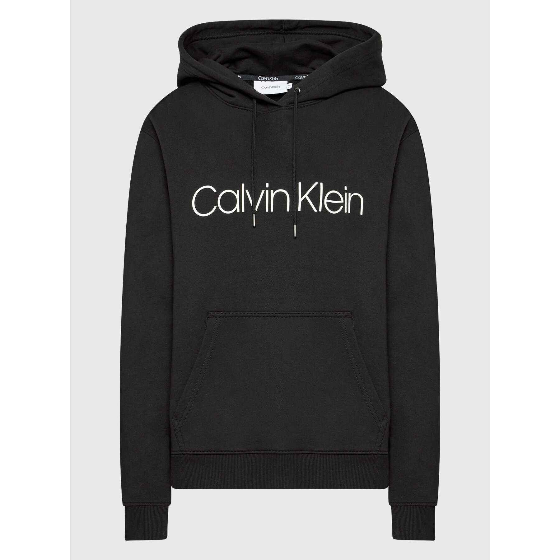 Calvin Klein Curve Bluză Inclusive Core Logo K20K203635 Negru Regular Fit - Pled.ro