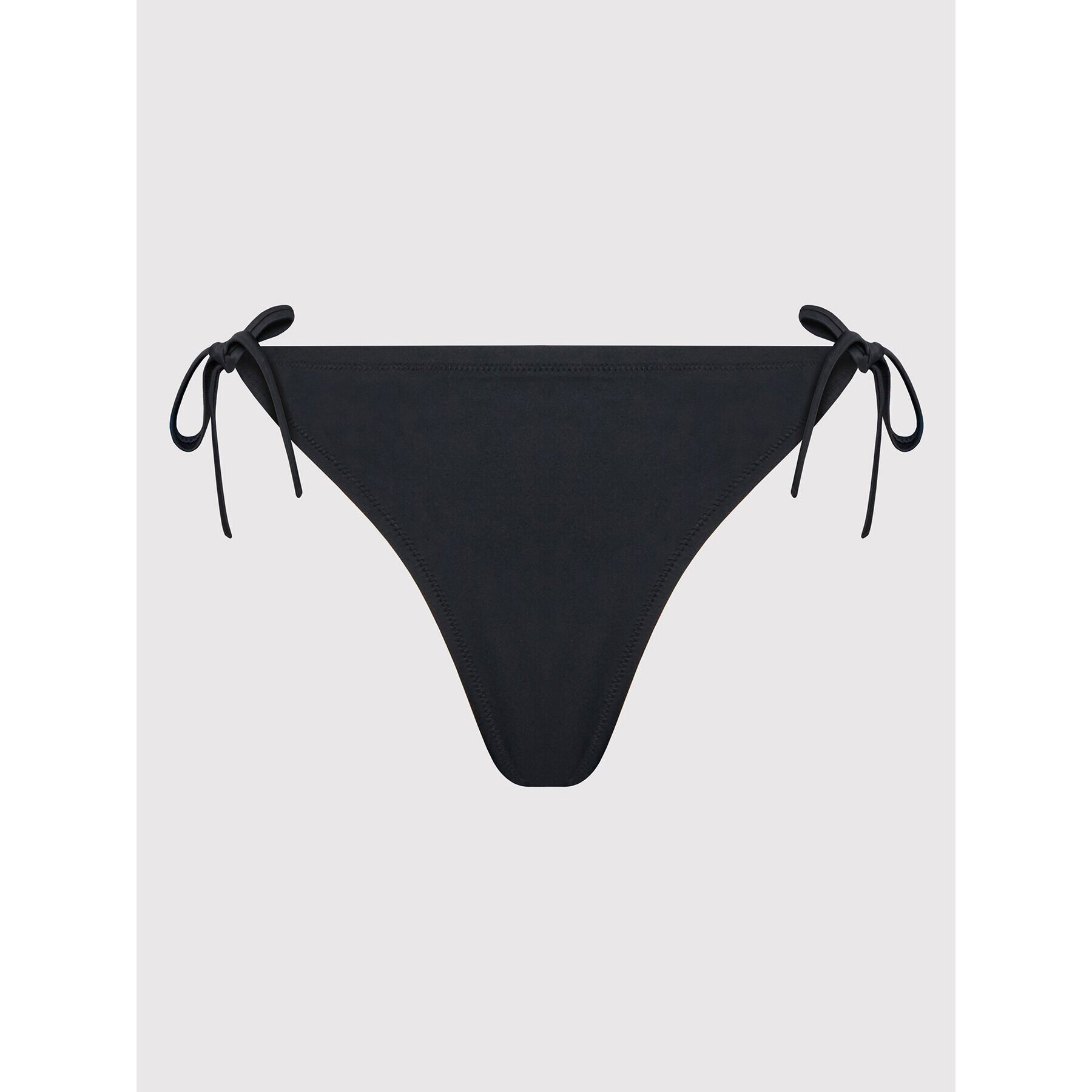 Calvin Klein Swimwear Bikini partea de jos Cheeky KW0KW01863 Negru - Pled.ro