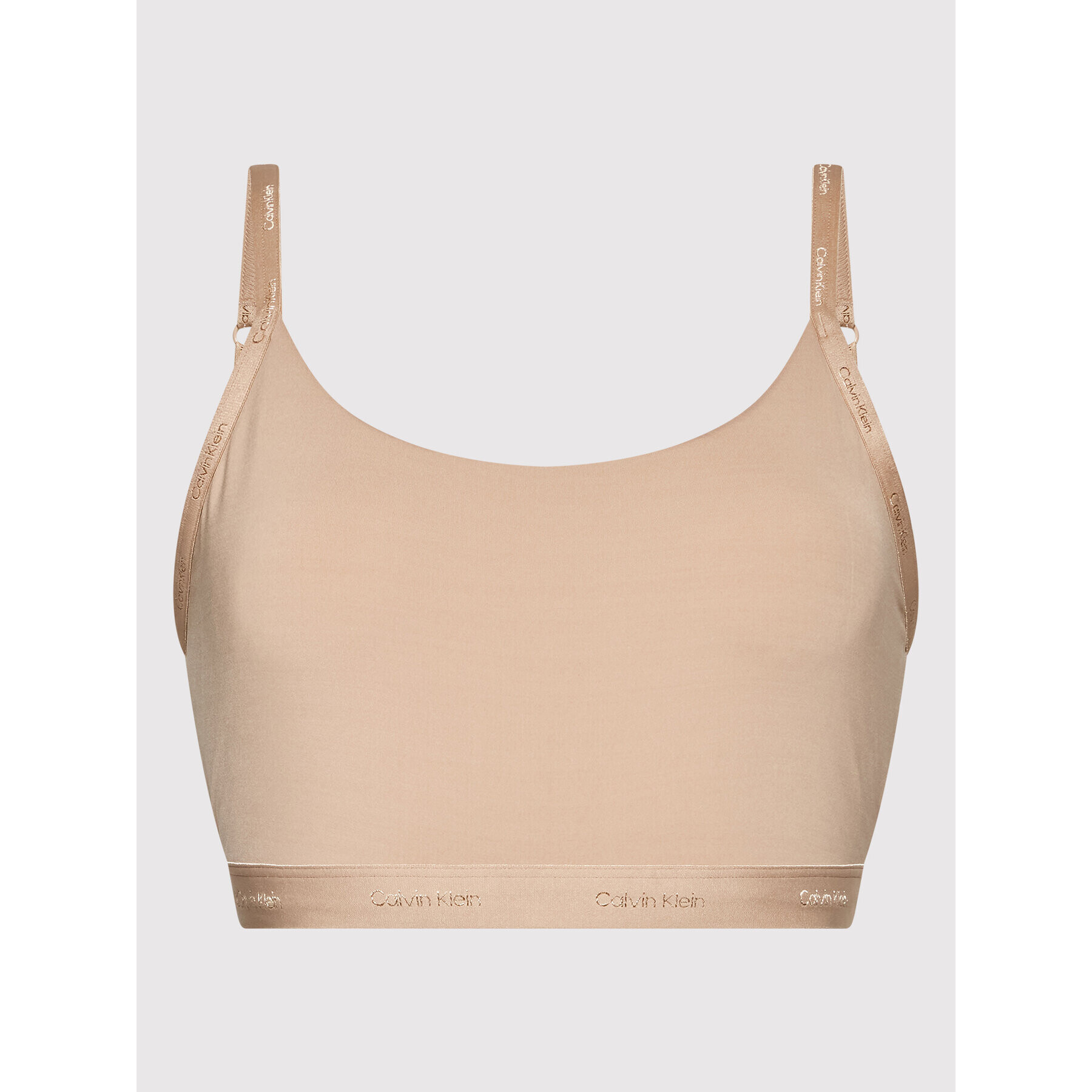 Calvin Klein Underwear Sutien top 000QF6821E Bej - Pled.ro