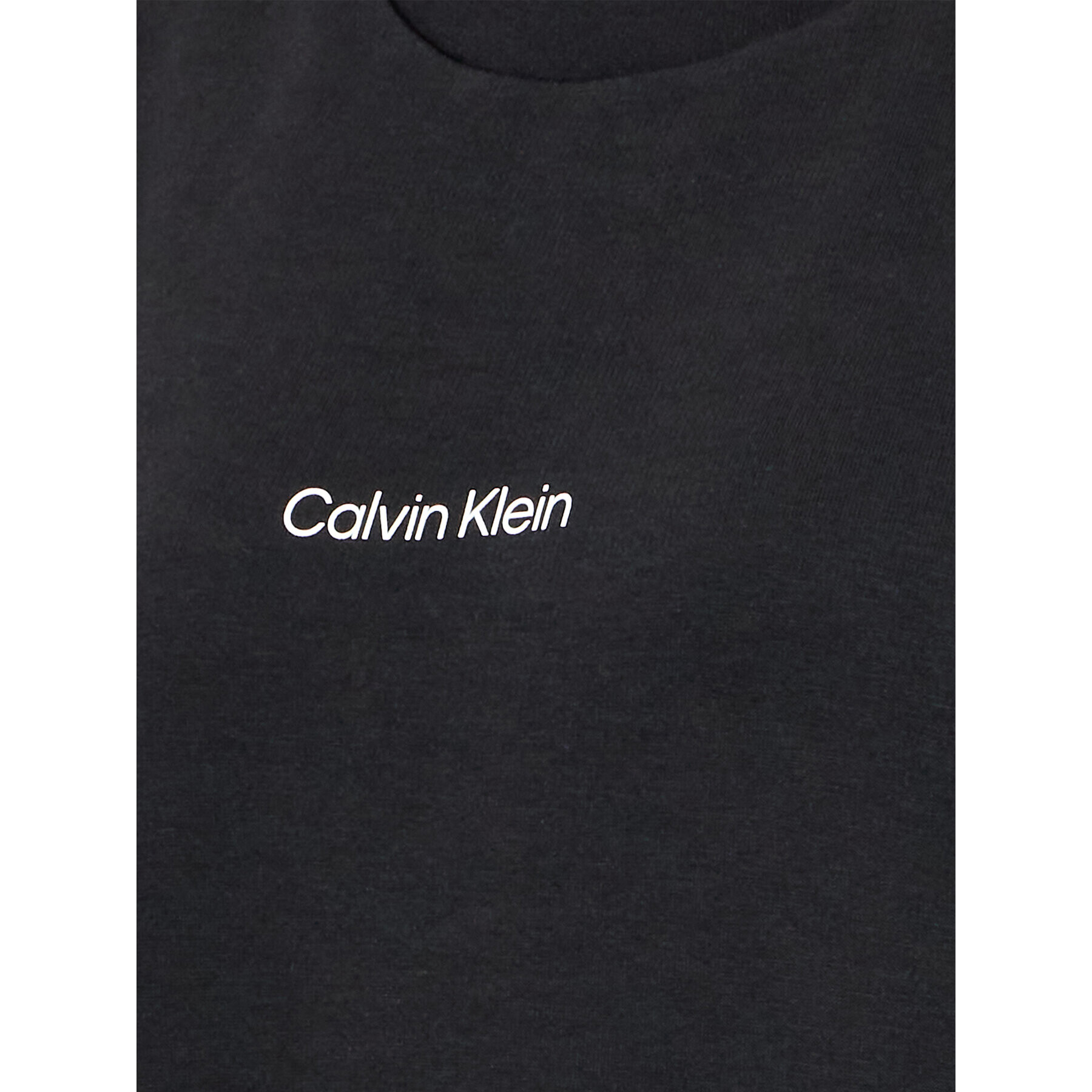 Calvin Klein Curve Rochie tricotată Micro Logo Ess K20K205434 Negru Regular Fit - Pled.ro