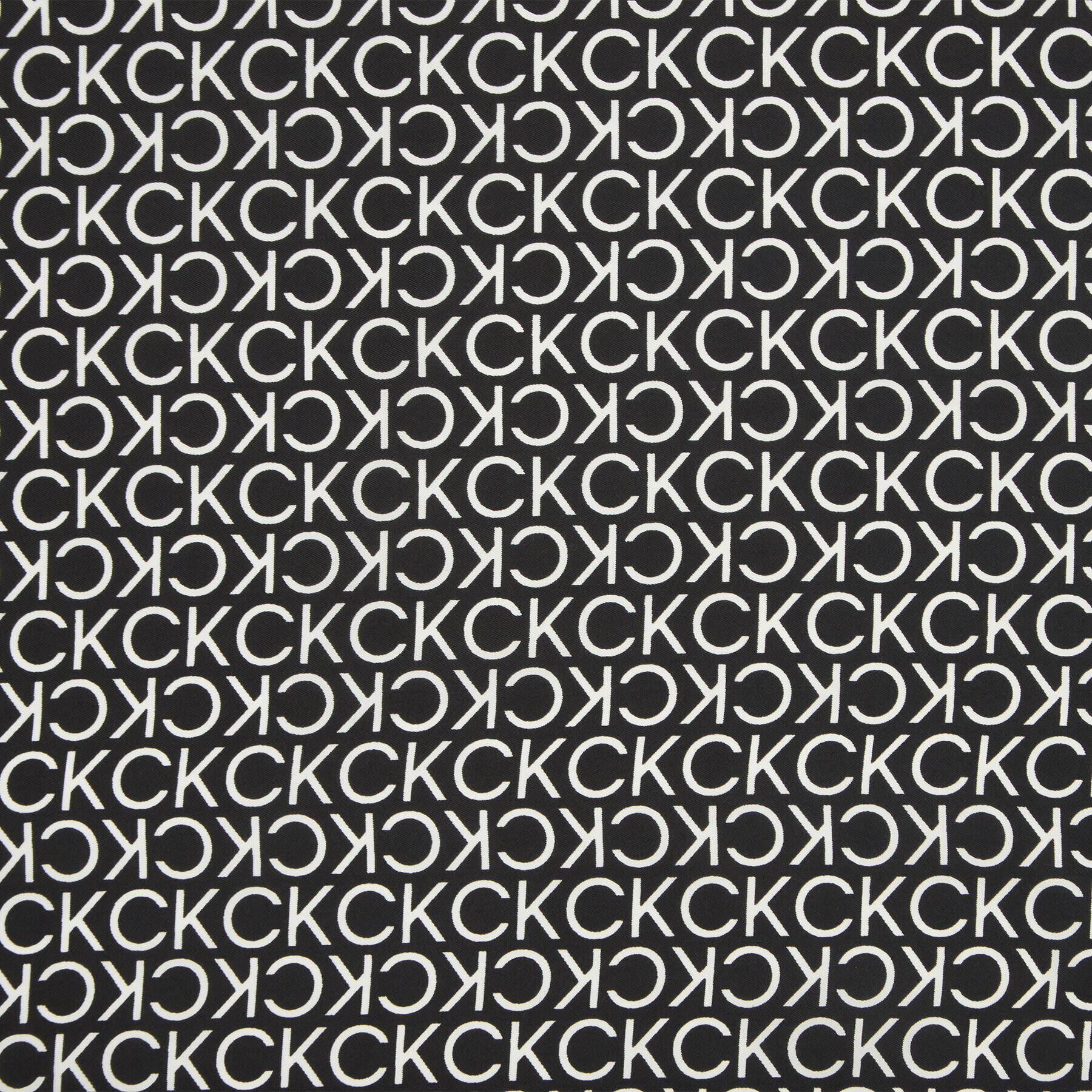 Calvin Klein Eșarfă Silk Monogram Bandana 70X70 K60K611413 Negru - Pled.ro