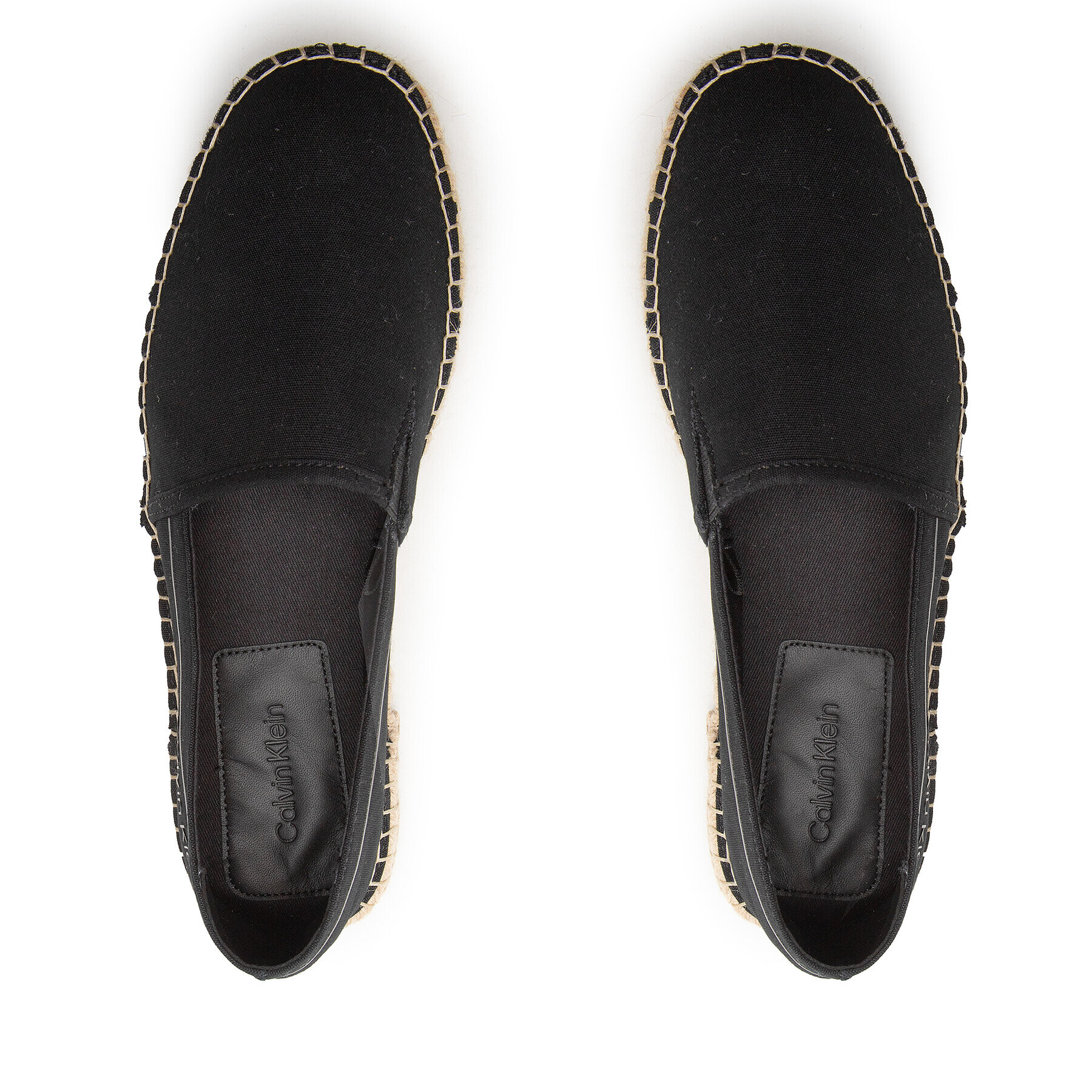 Calvin Klein Espadrile Espadrille Cv Ns HM0HM00539 Negru - Pled.ro