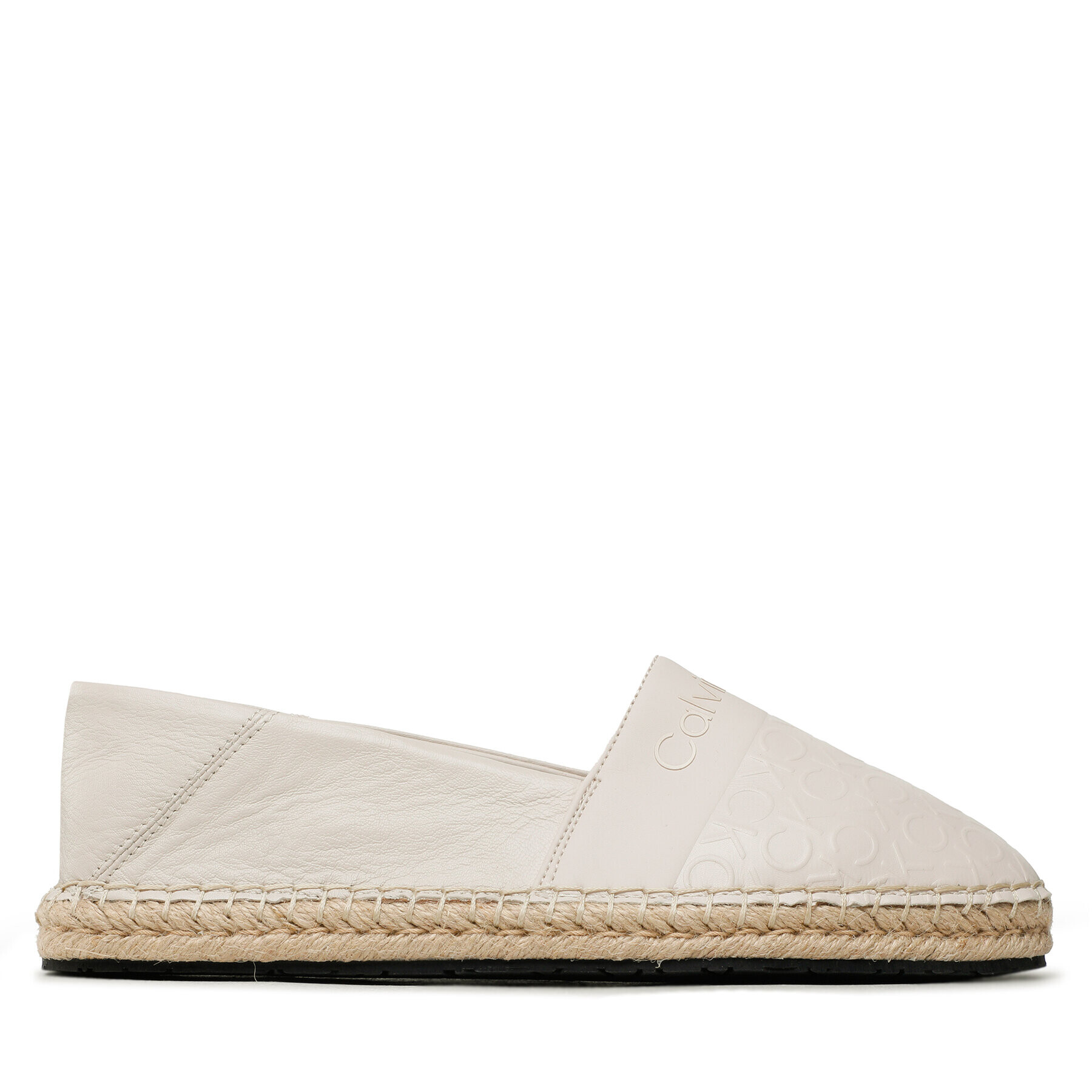 Calvin Klein Espadrile Espadrille-Hf Mono HW0HW01456 Bej - Pled.ro