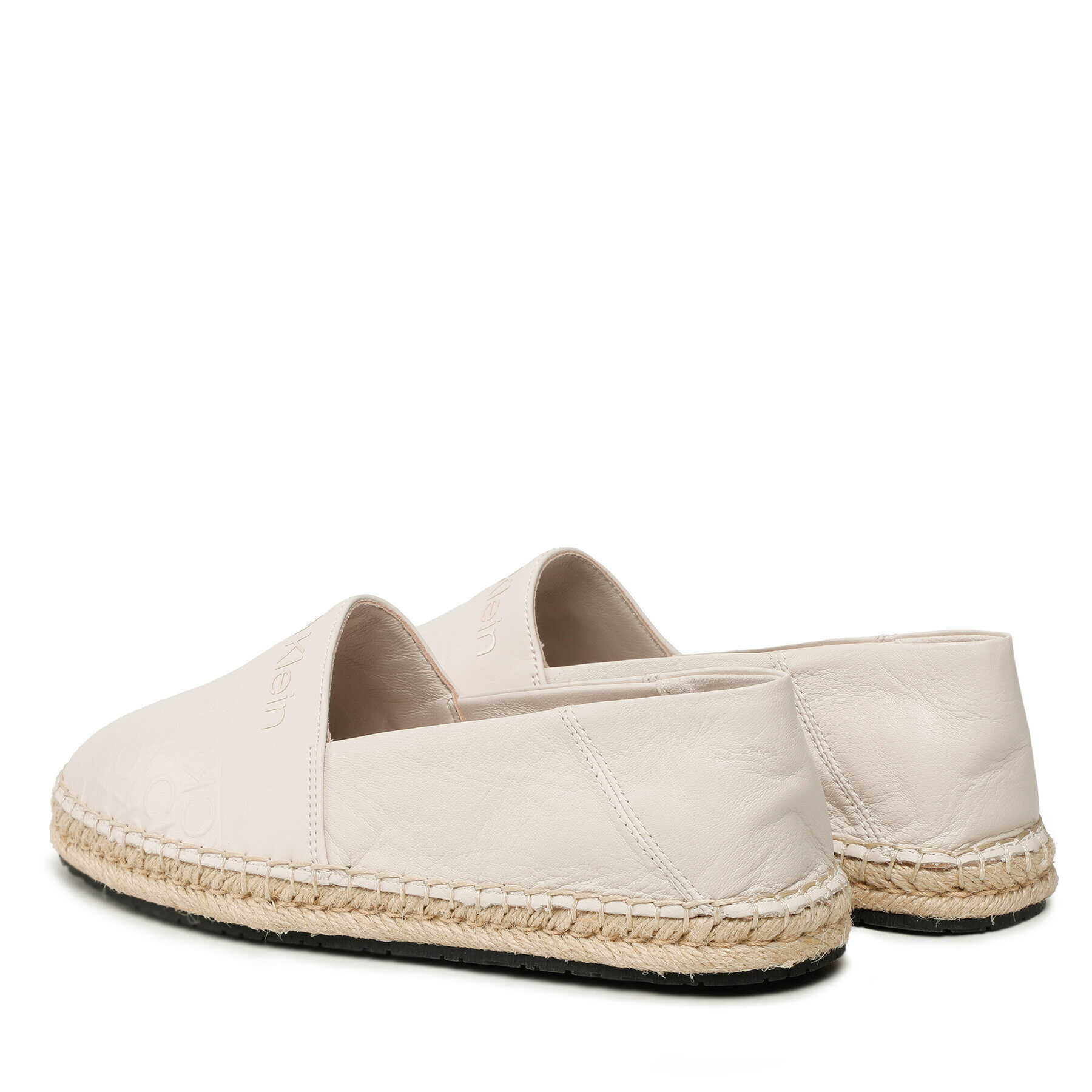 Calvin Klein Espadrile Espadrille-Hf Mono HW0HW01456 Bej - Pled.ro