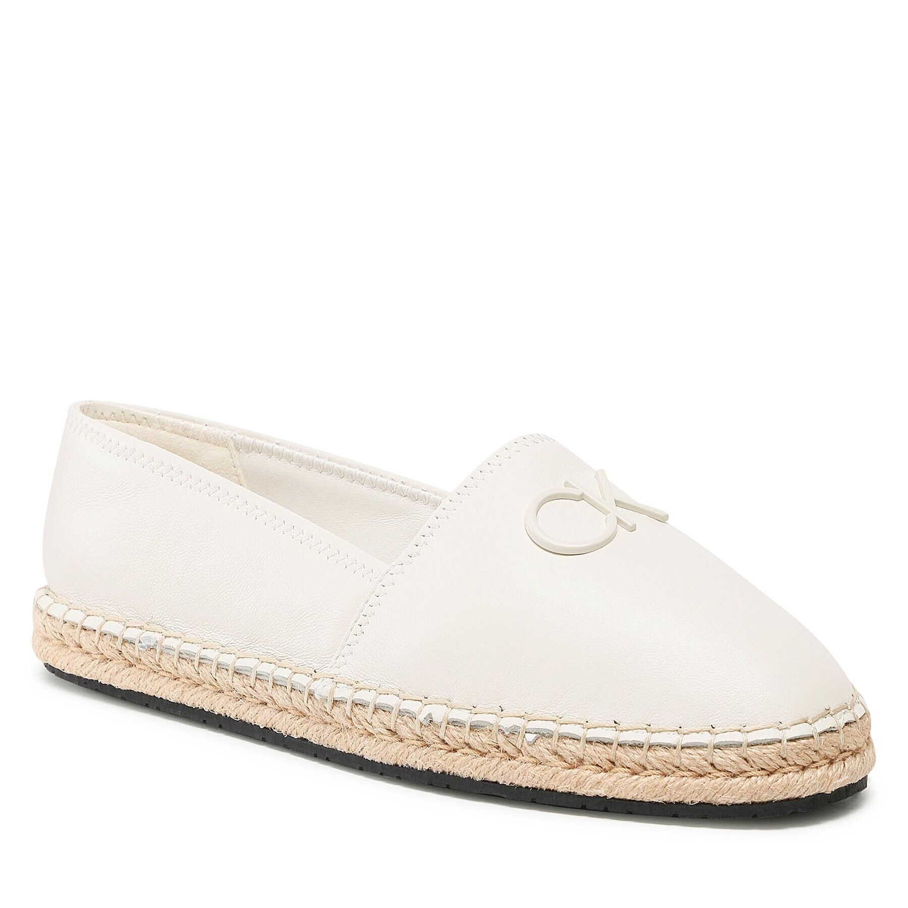 Calvin Klein Espadrile Espadrille HW0HW01457 Écru - Pled.ro