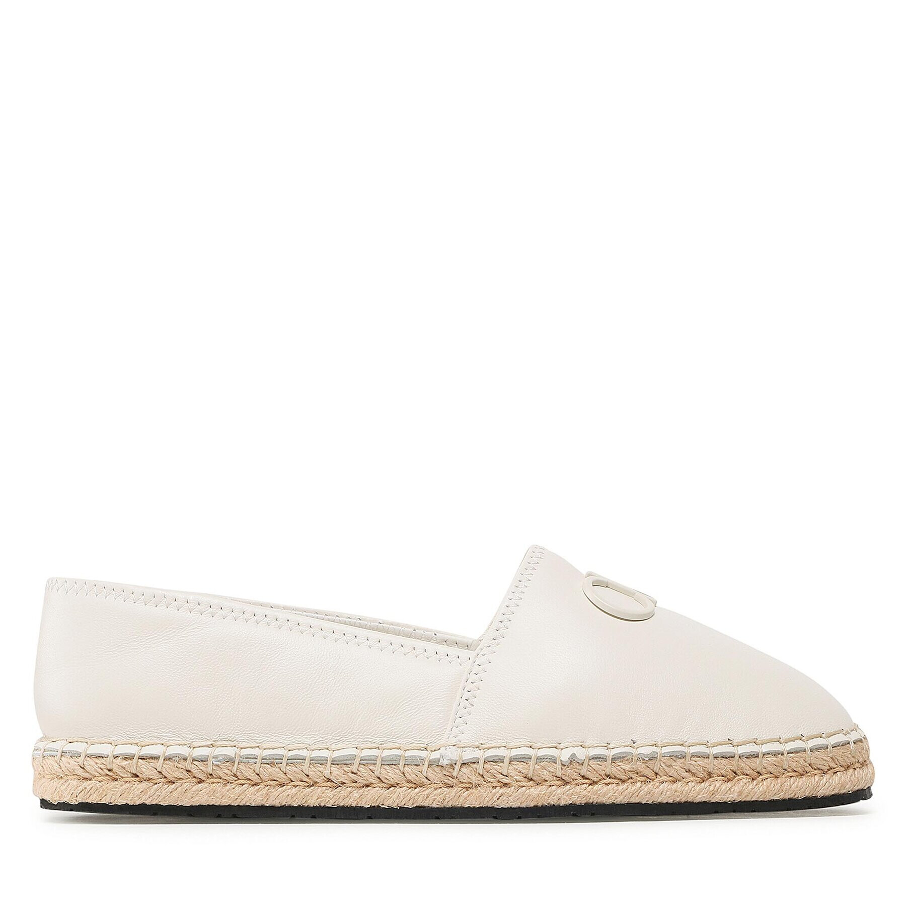 Calvin Klein Espadrile Espadrille HW0HW01457 Écru - Pled.ro